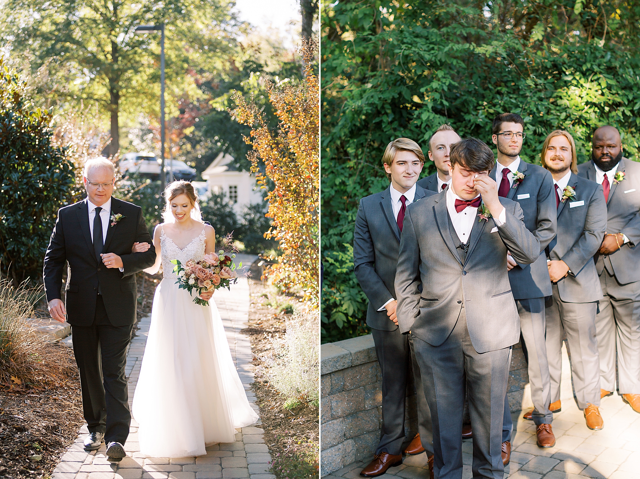 North Carolina wedding ceremony at Ritchie Hill