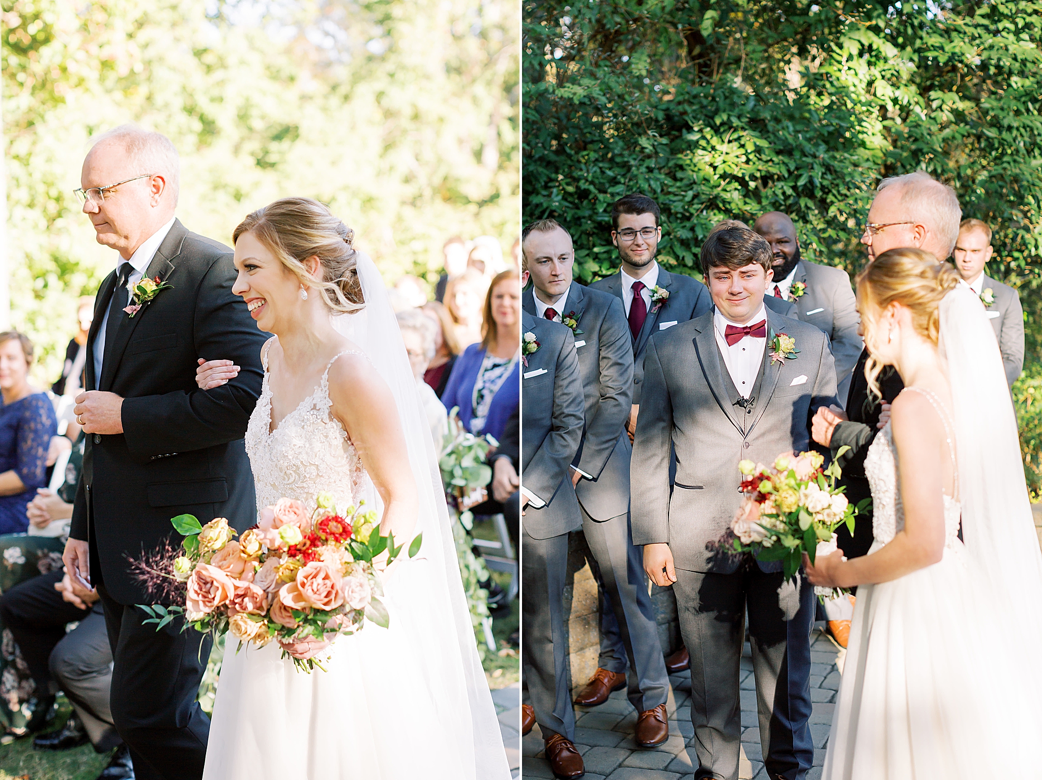 North Carolina wedding ceremony at Ritchie Hill