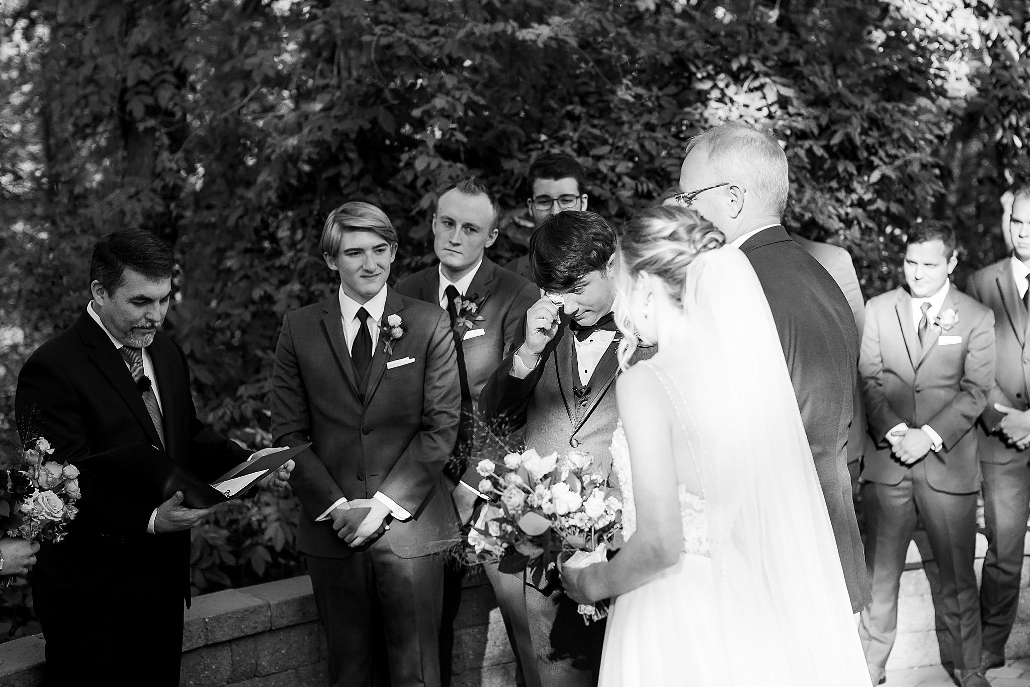North Carolina wedding ceremony at Ritchie Hill