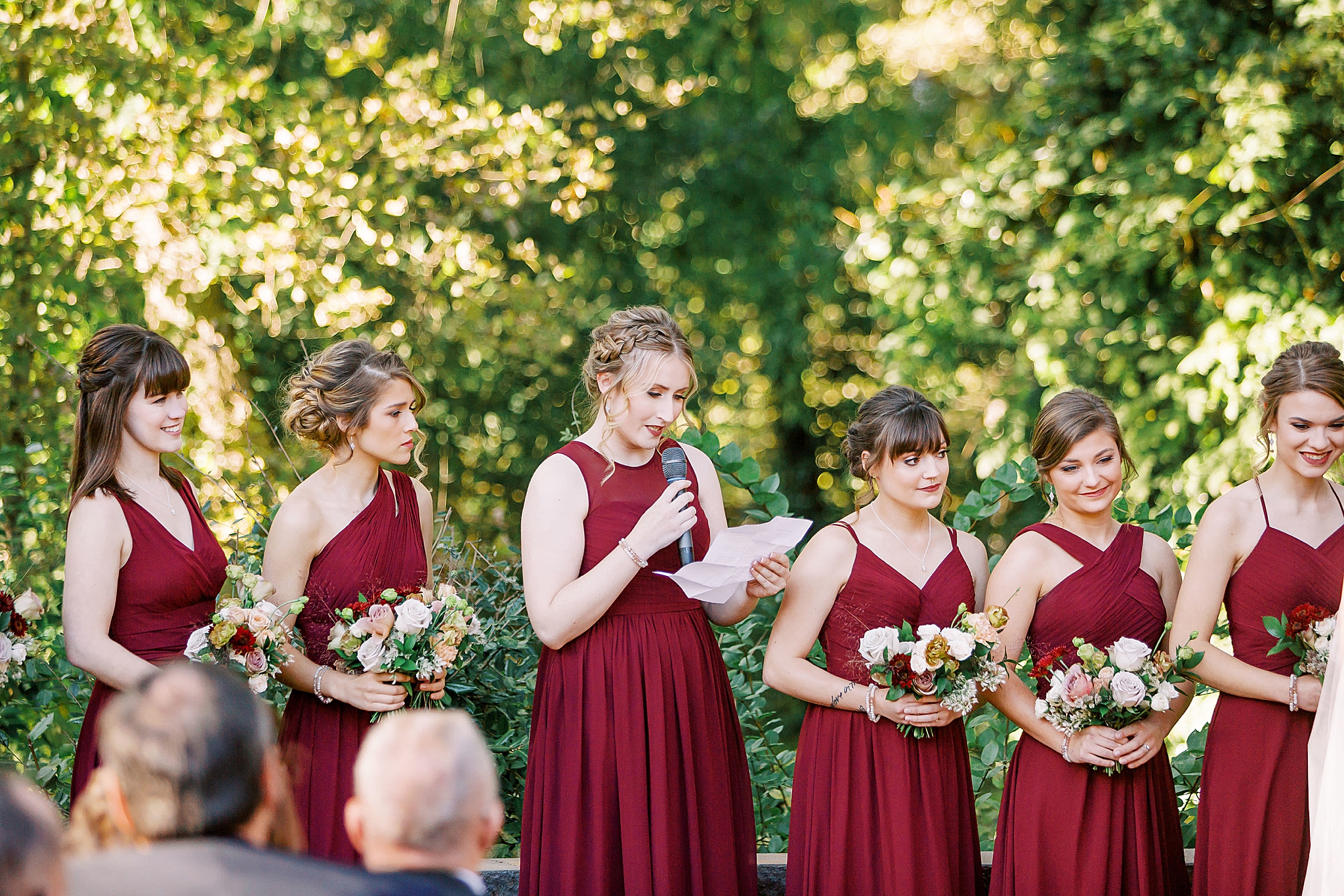 North Carolina wedding ceremony at Ritchie Hill