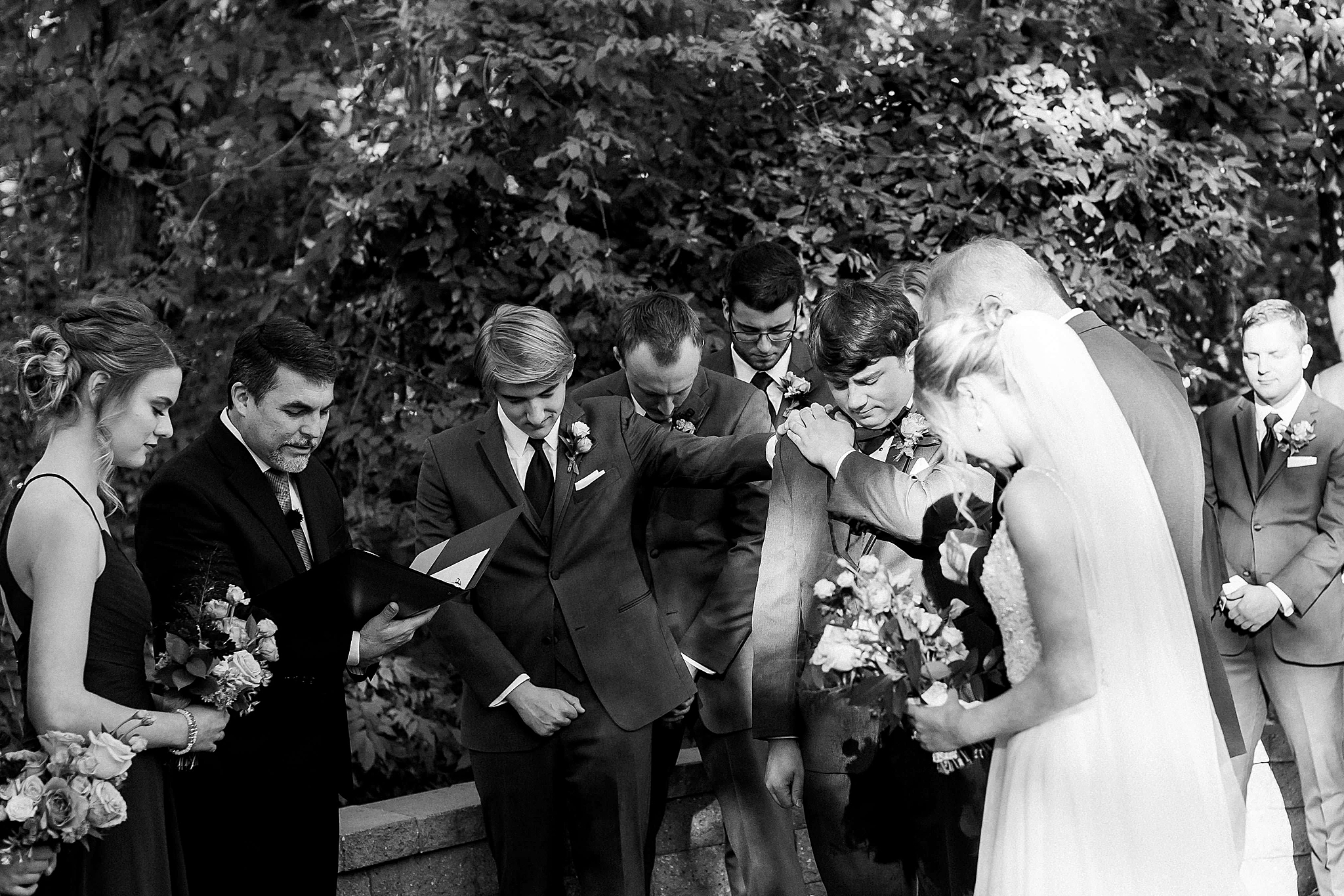 North Carolina wedding ceremony at Ritchie Hill
