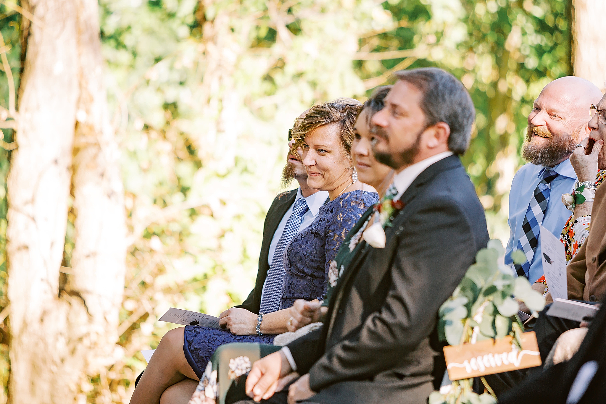North Carolina wedding ceremony at Ritchie Hill