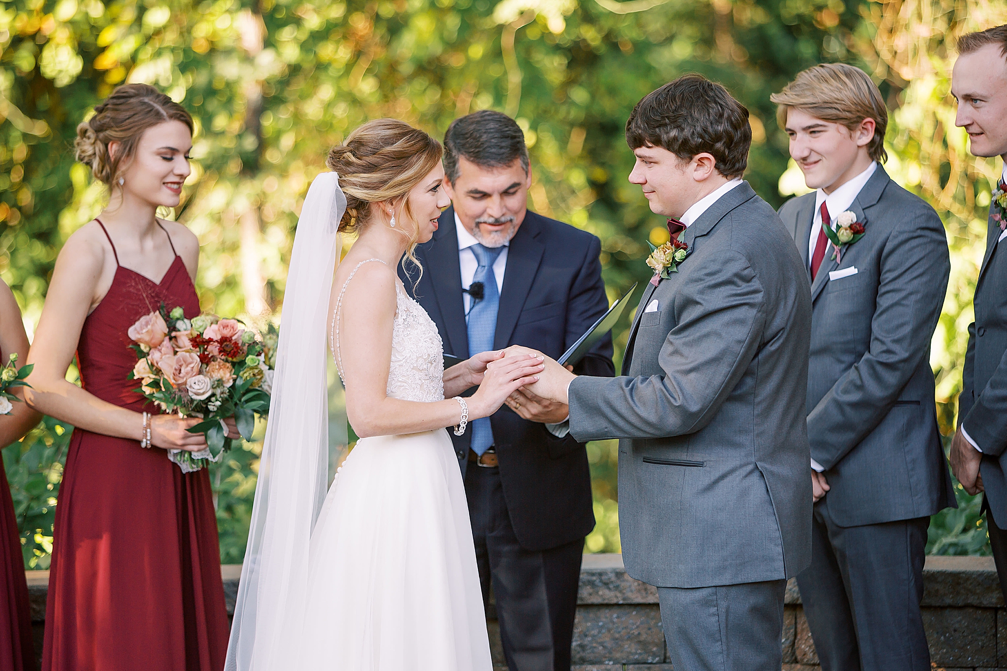 North Carolina wedding ceremony at Ritchie Hill