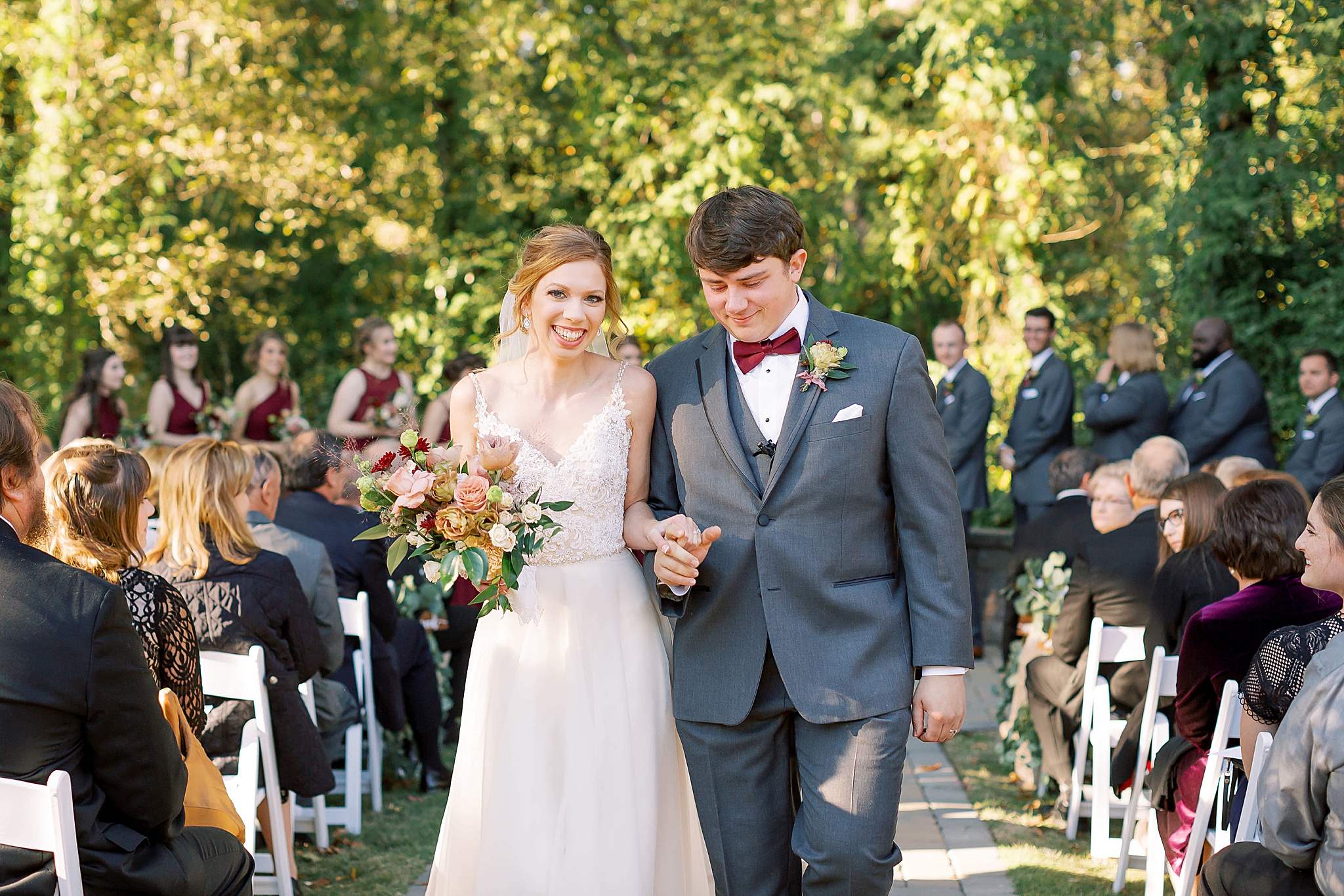 North Carolina wedding ceremony at Ritchie Hill
