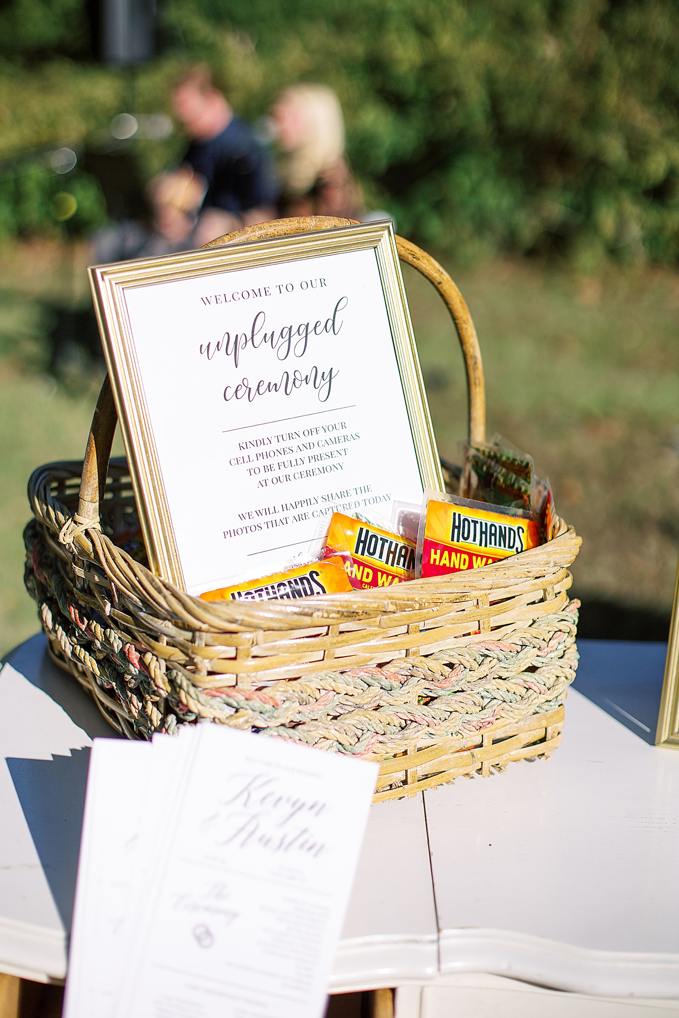 fall wedding reception at Ritchie Hill in Concord NC