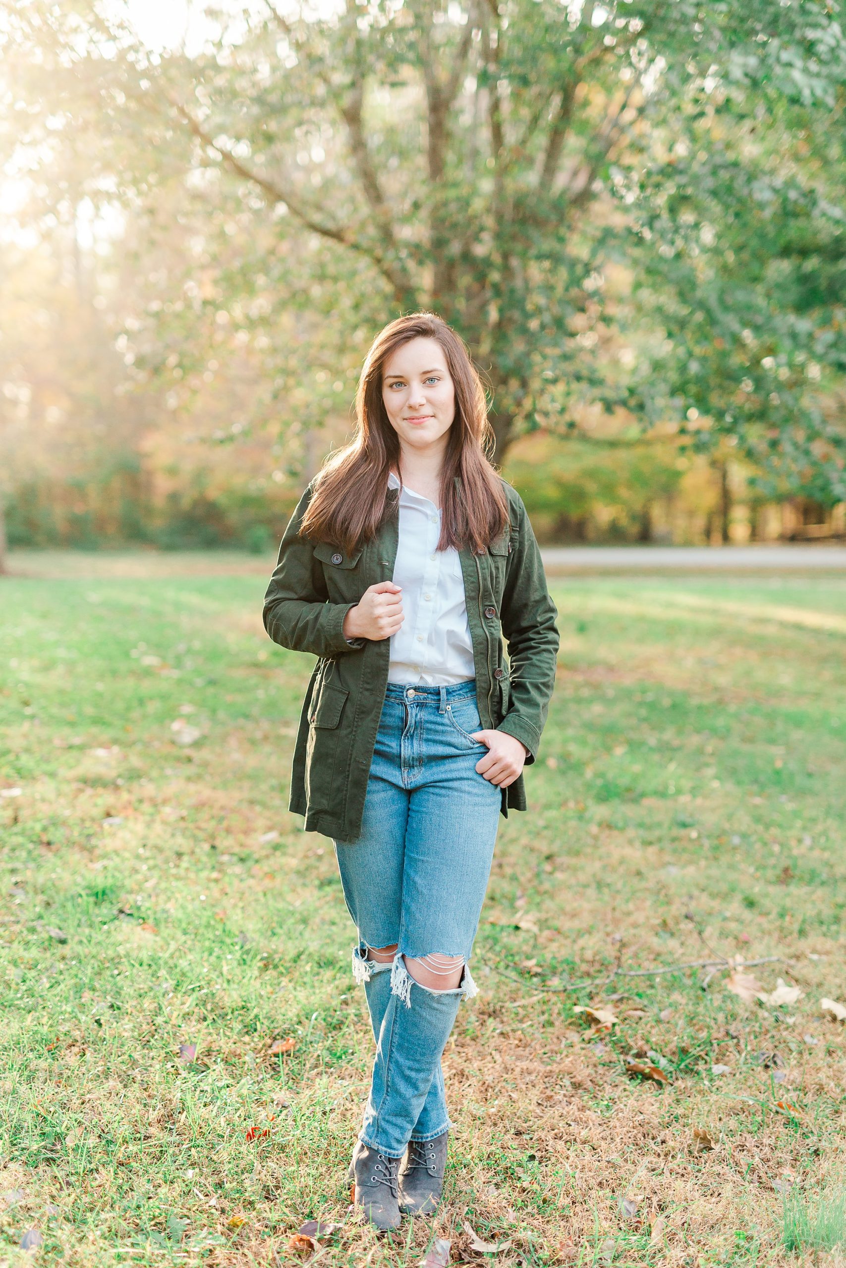Sloan Park senior portraits with high school graduate