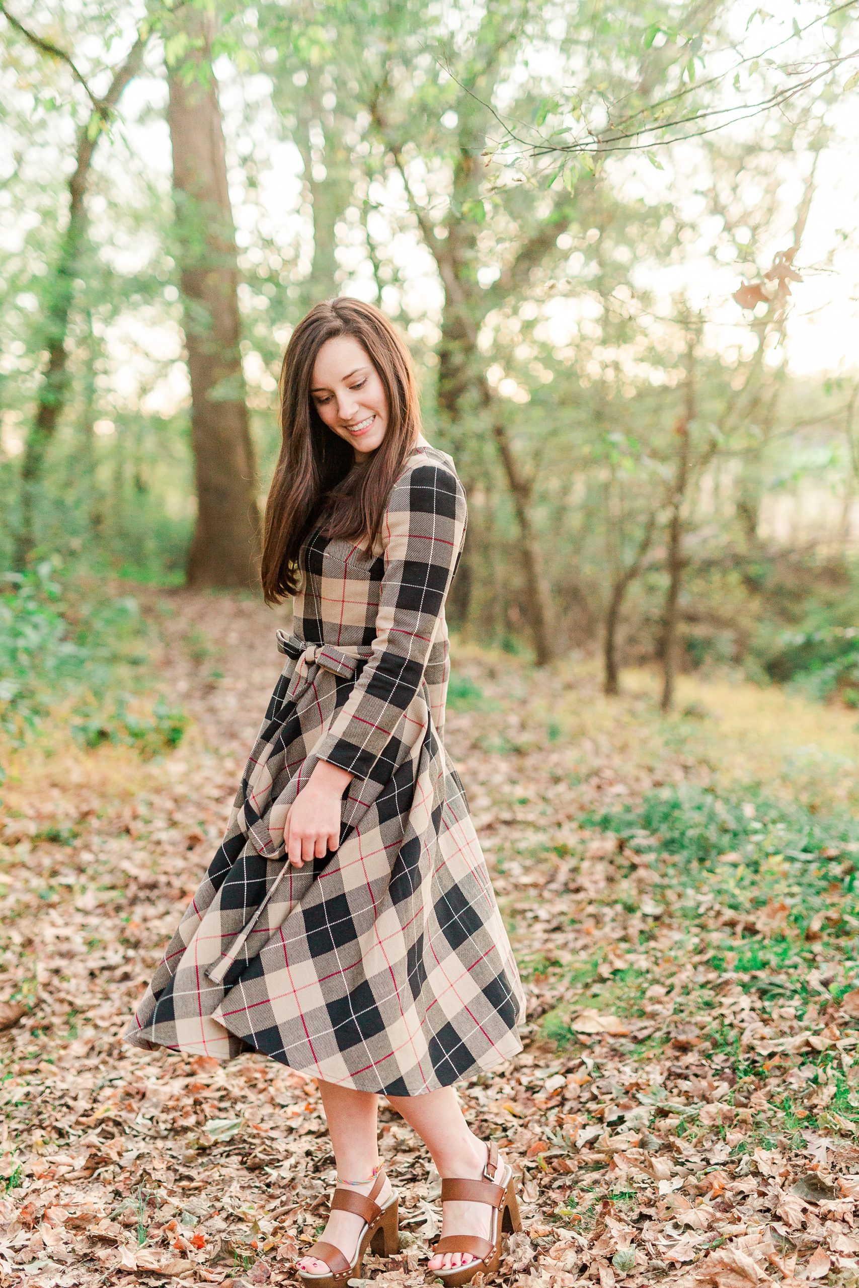 fall senior session at Sloan Park