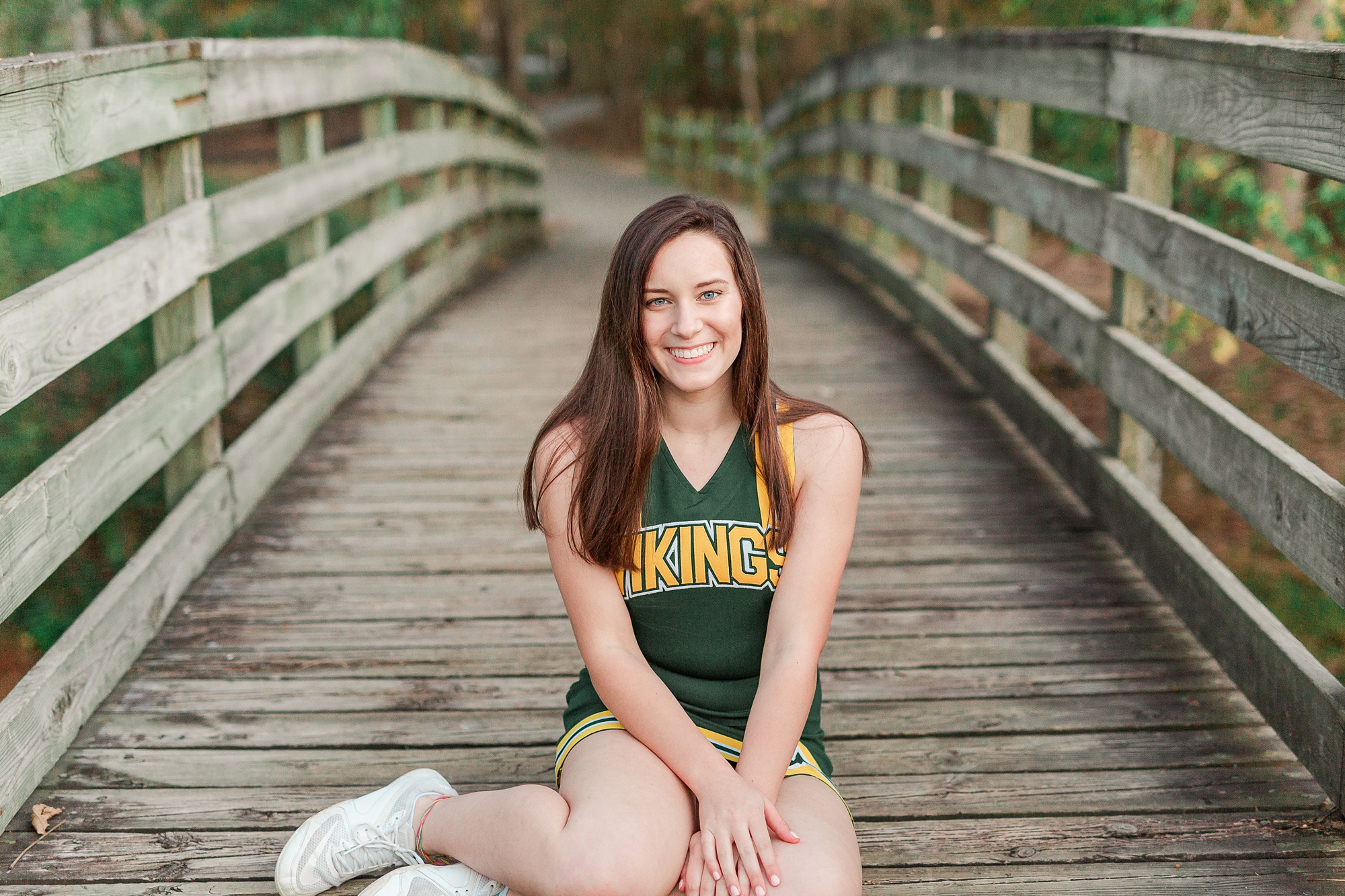 fall senior session at Sloan Park