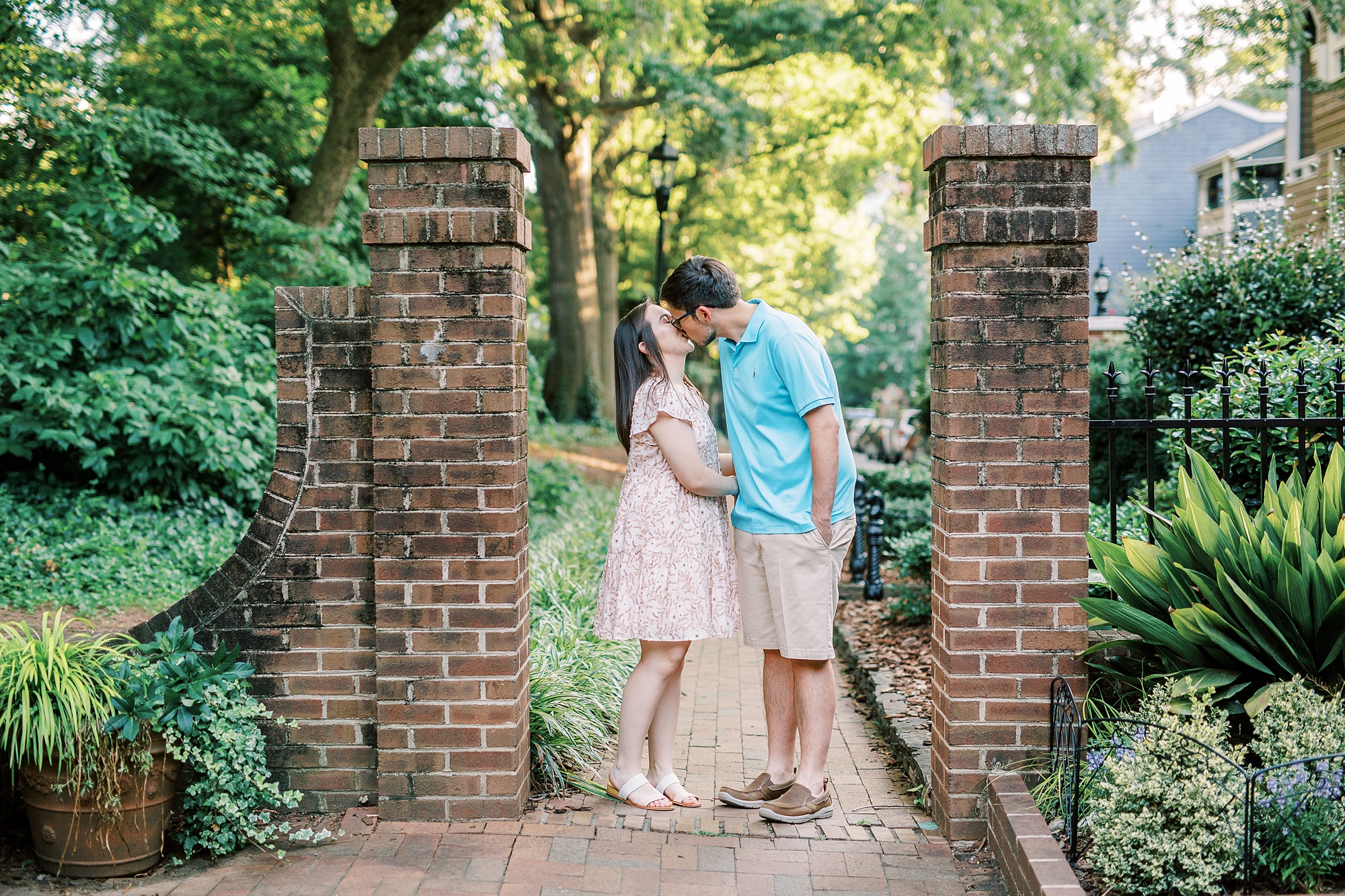 Fourth Ward Park summer engagement session