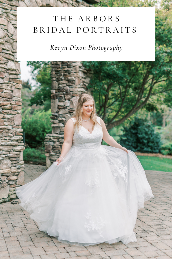 The Arbors Bridal Portraits with Kevyn Dixon Photography