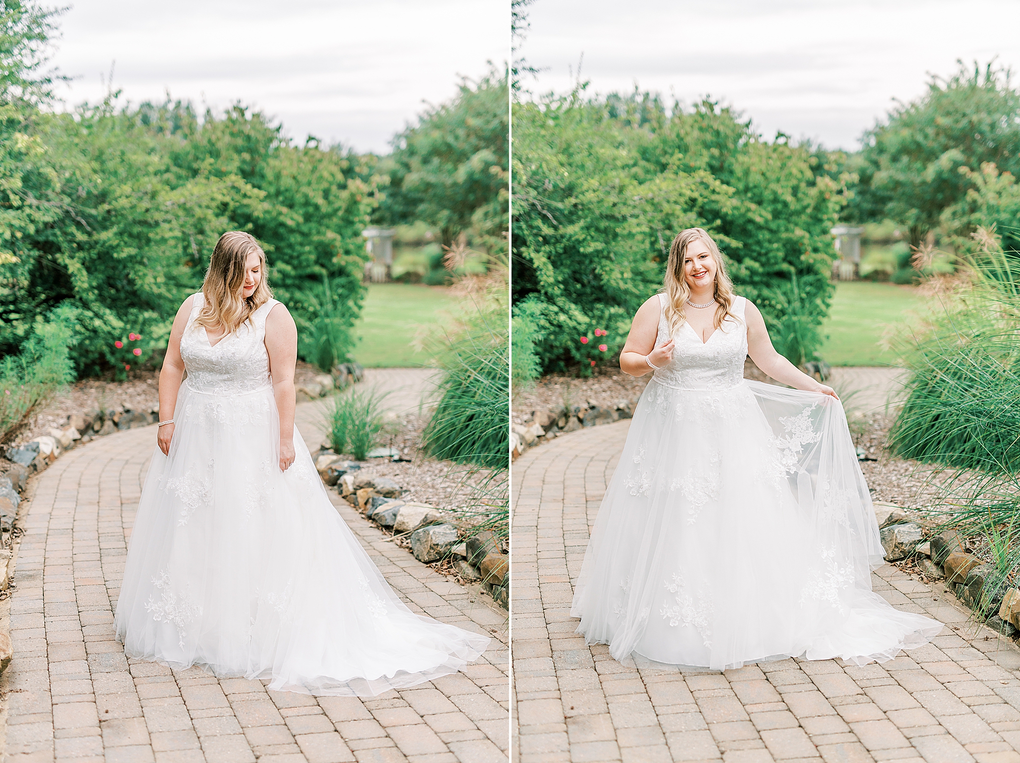 fall bridal session at the Arbors Wedding Venue