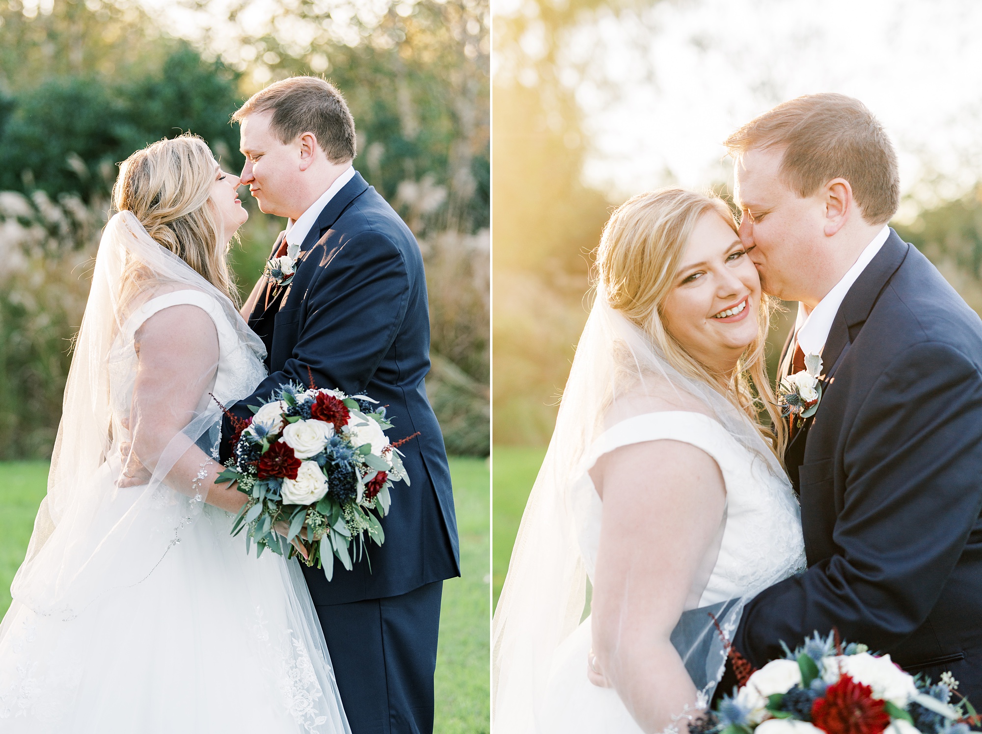 romantic wedding portraits in Cleveland NC