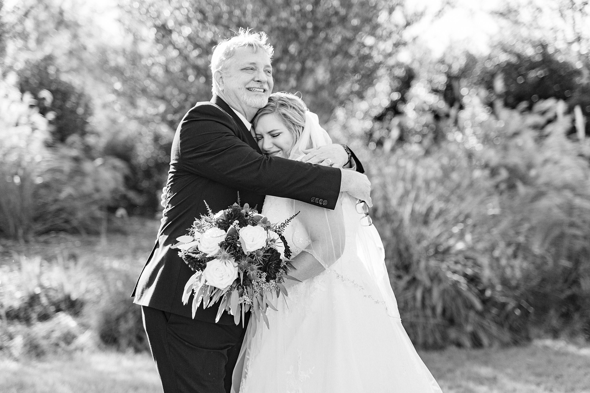 Romantic fall wedding at The Arbors in 2020