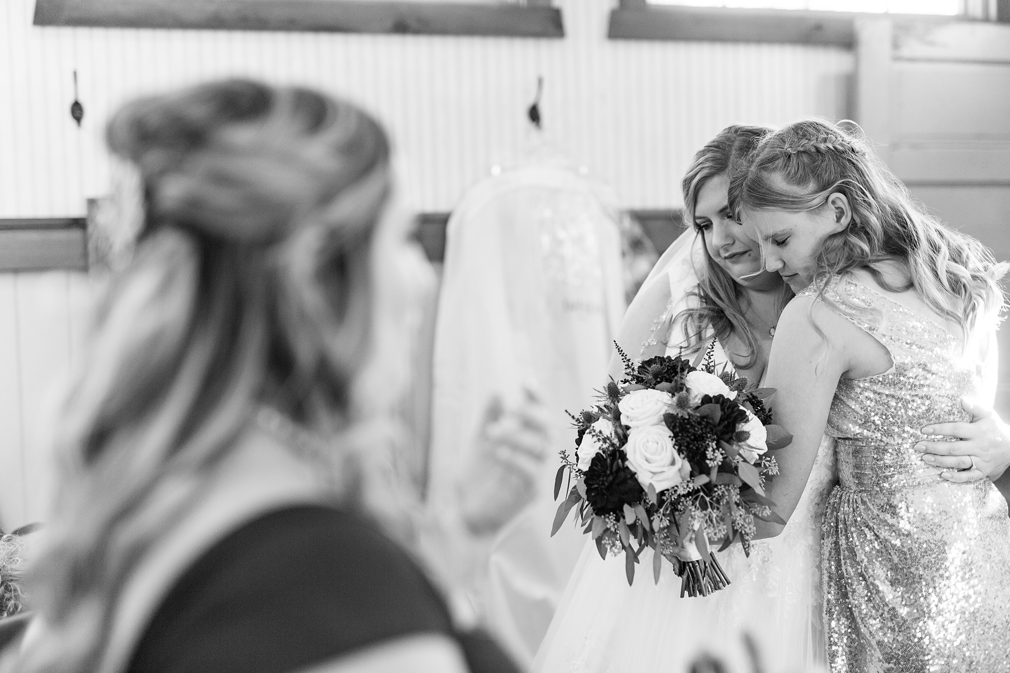 Romantic fall wedding at The Arbors in 2020