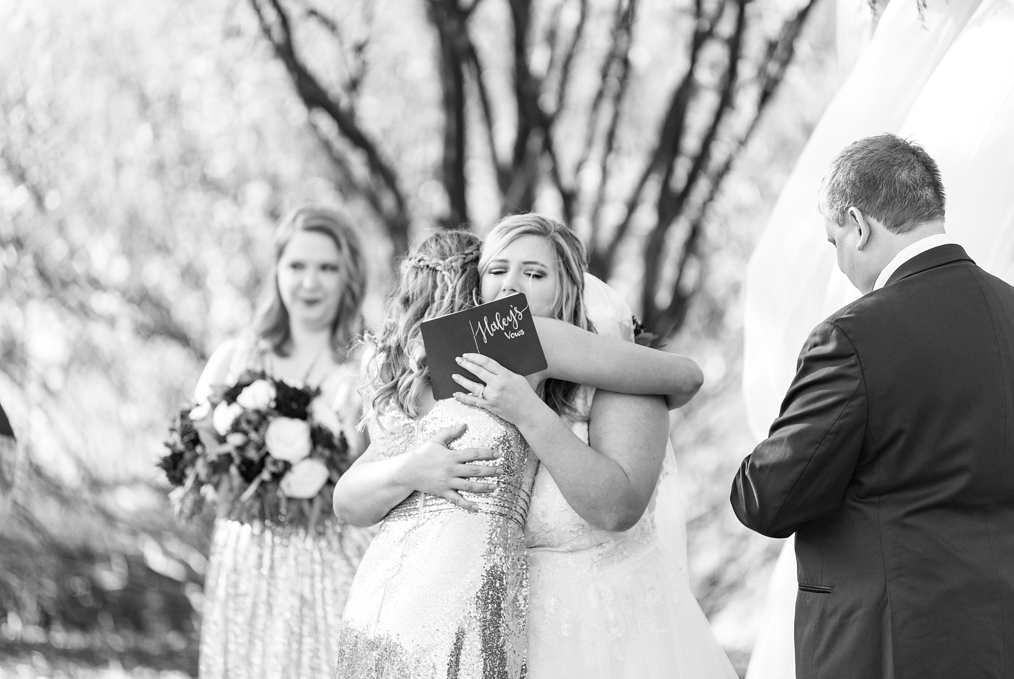 Romantic fall wedding at The Arbors in 2020