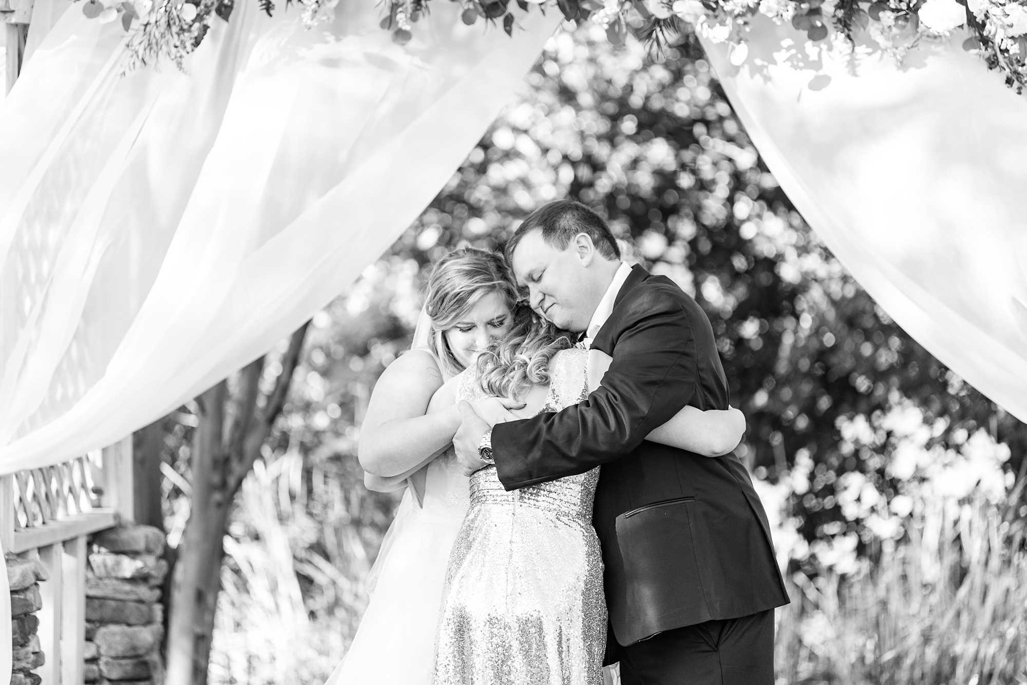 Romantic fall wedding at The Arbors in 2020