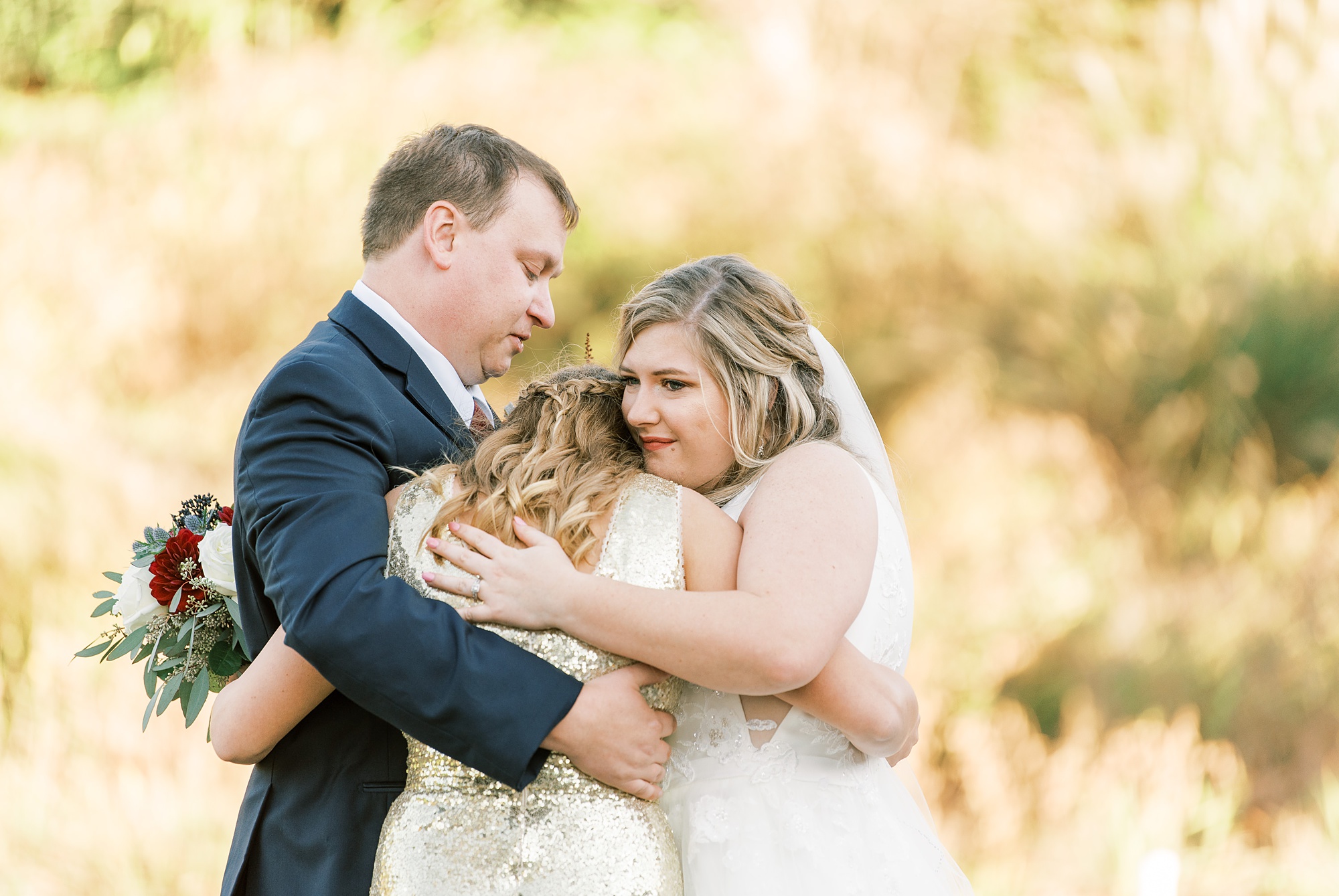 Romantic fall wedding at The Arbors in 2020