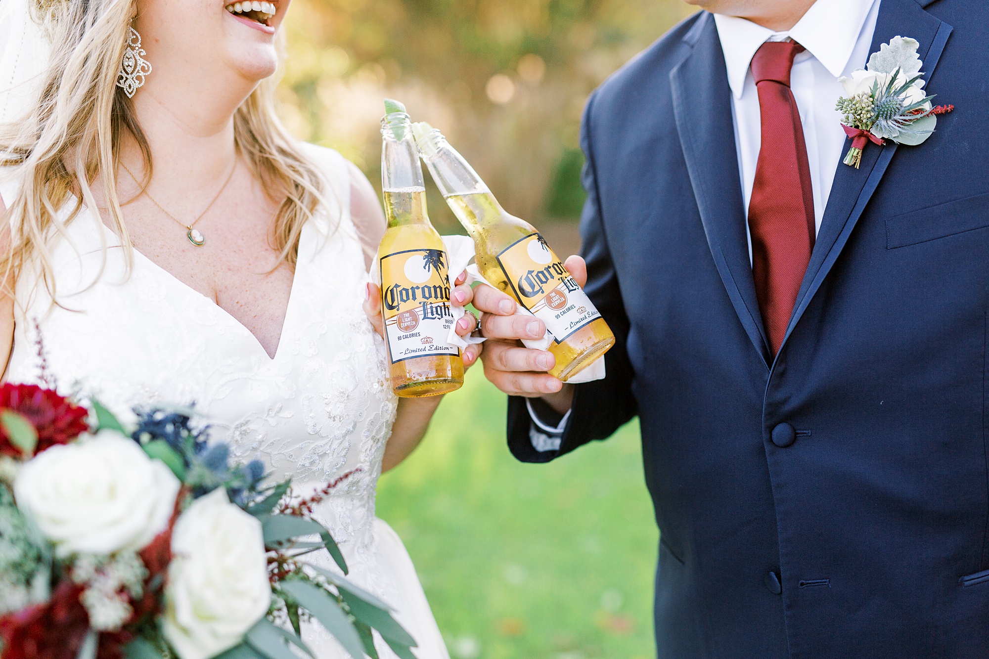 Romantic fall wedding at The Arbors in 2020