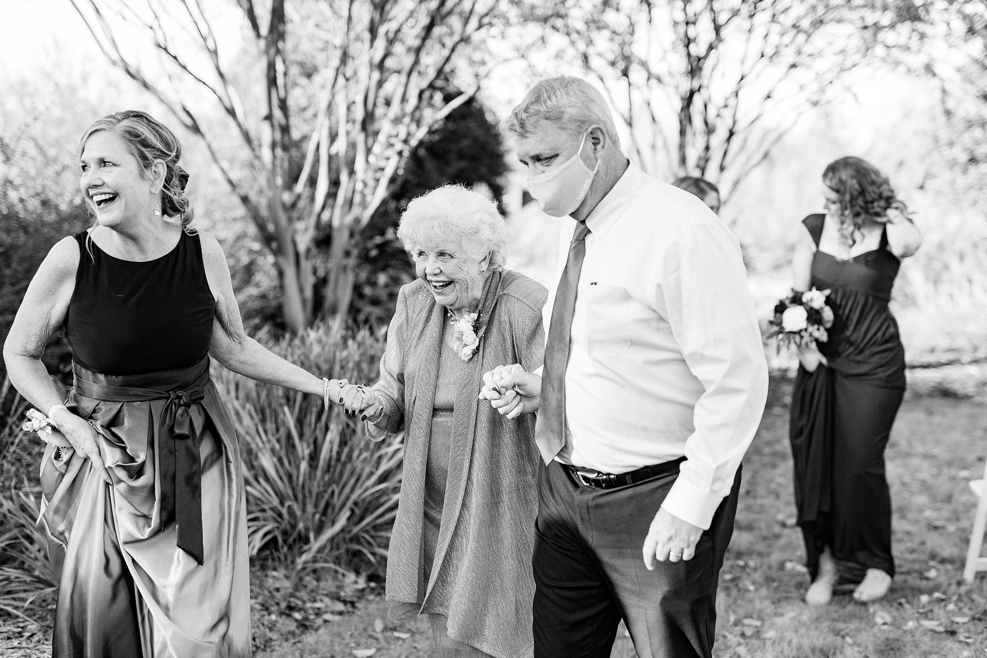 Romantic fall wedding at The Arbors in 2020