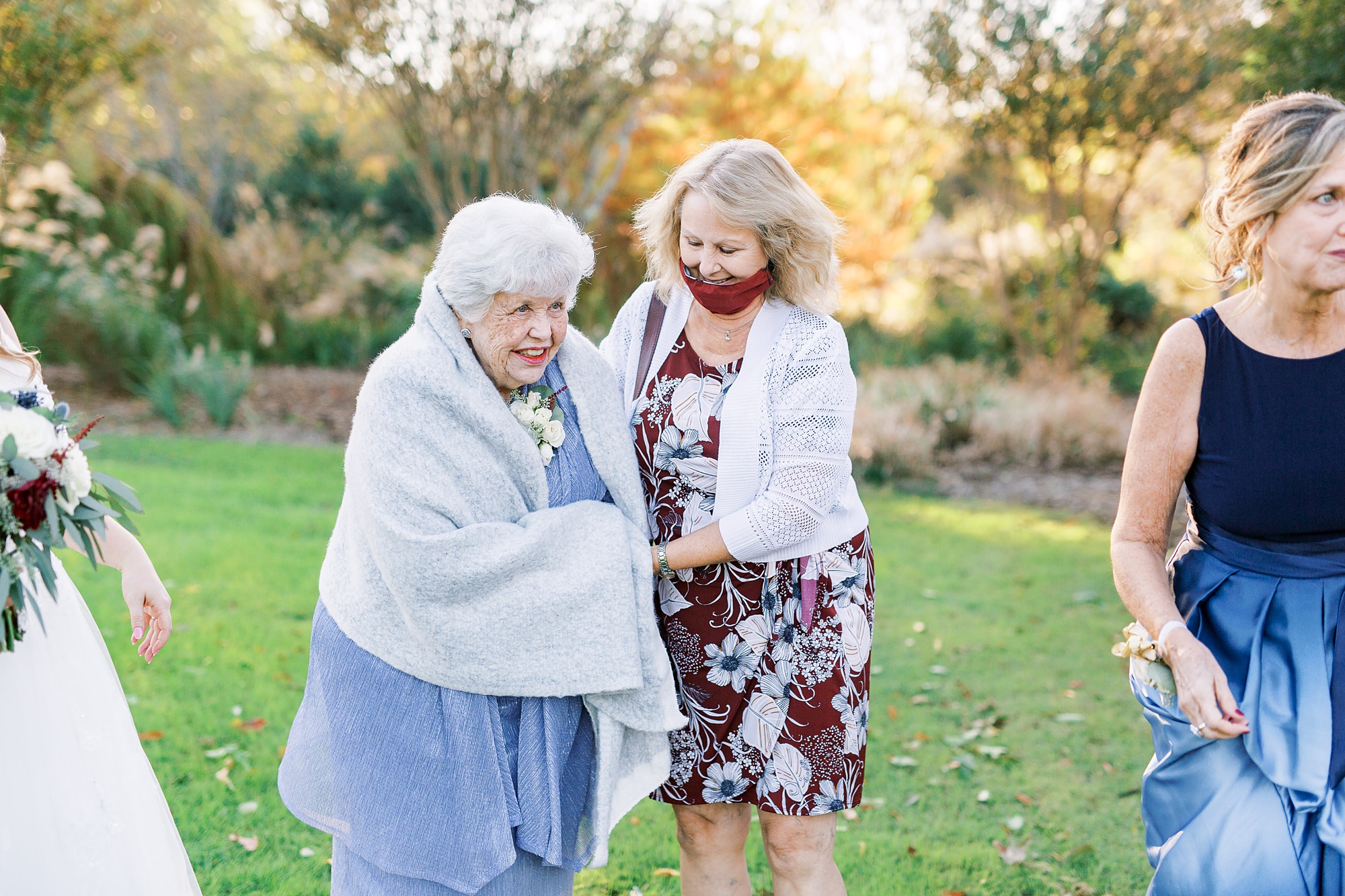 Romantic fall wedding at The Arbors in 2020