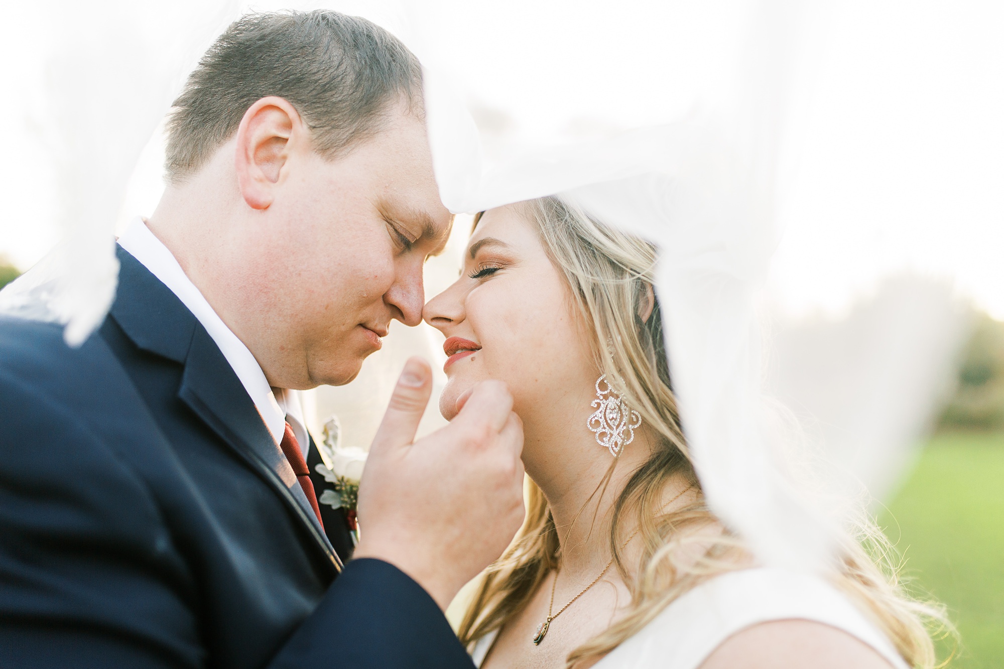 Romantic fall wedding at The Arbors in 2020