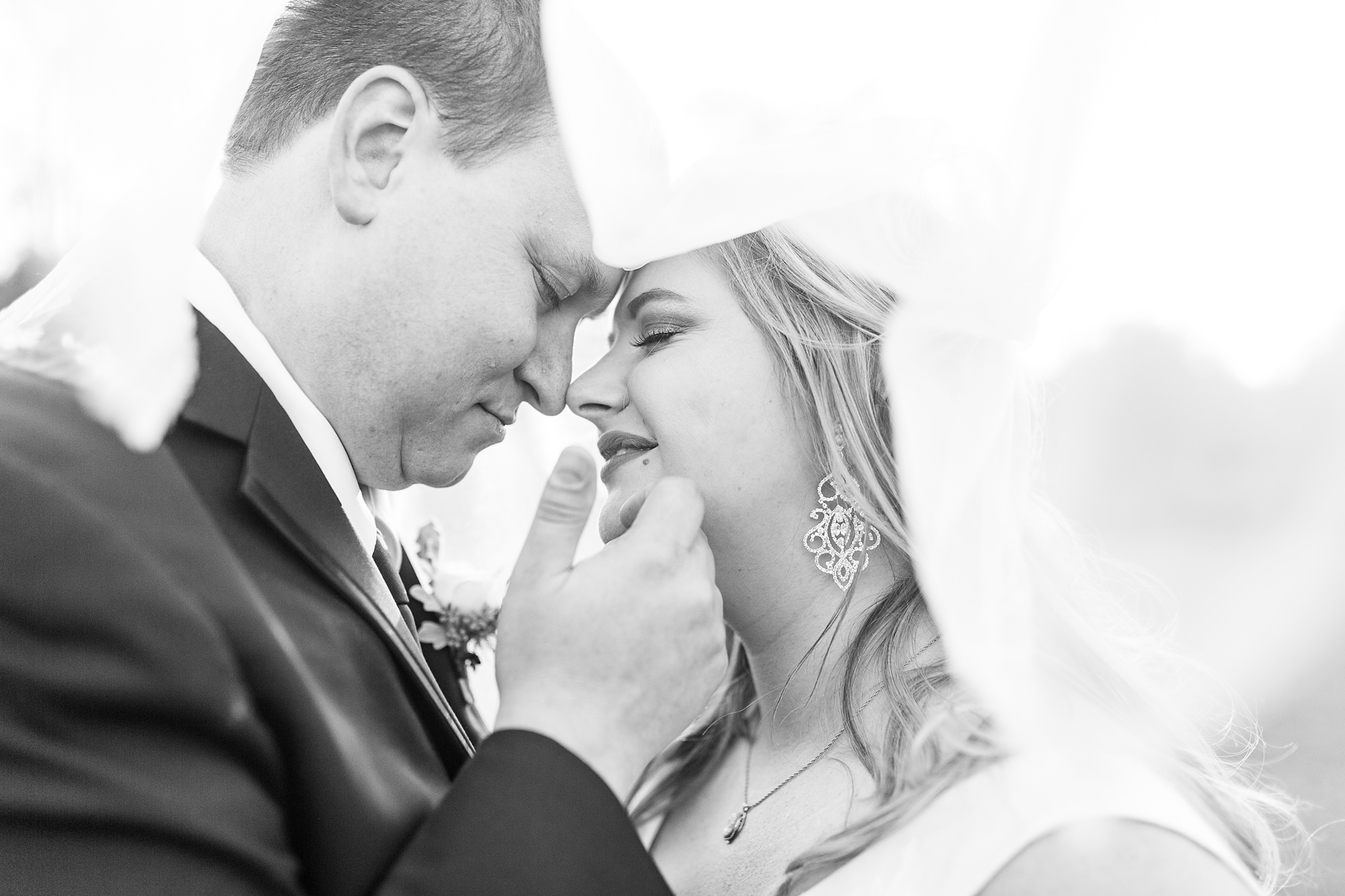 Romantic fall wedding at The Arbors in 2020