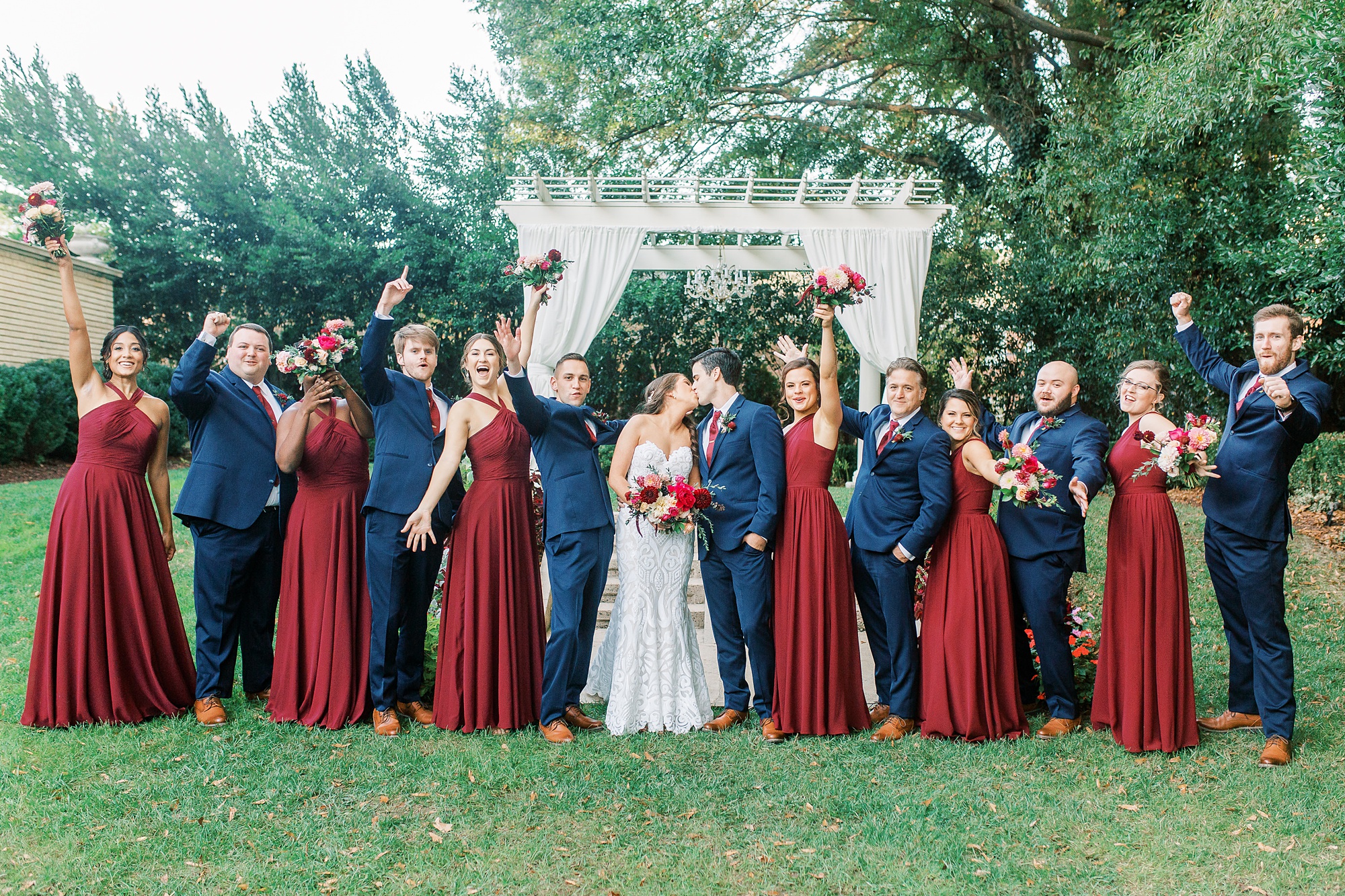 Charlotte NC wedding inspiration from 2020 weddings with Kevyn Dixon Photography at Separk Mansion
