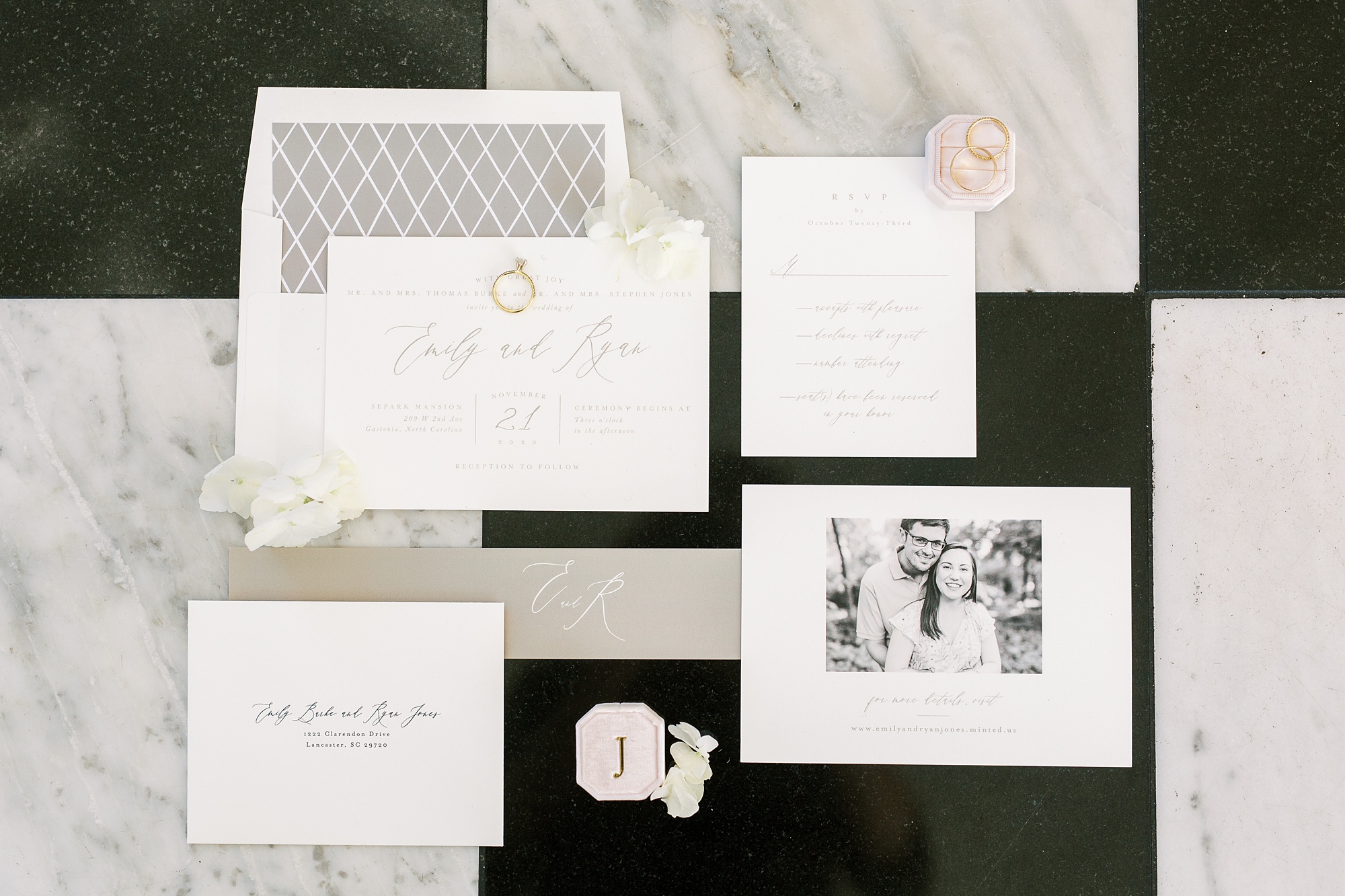 2020 wedding inspiration from Charlotte NC wedding day at Separk Mansion