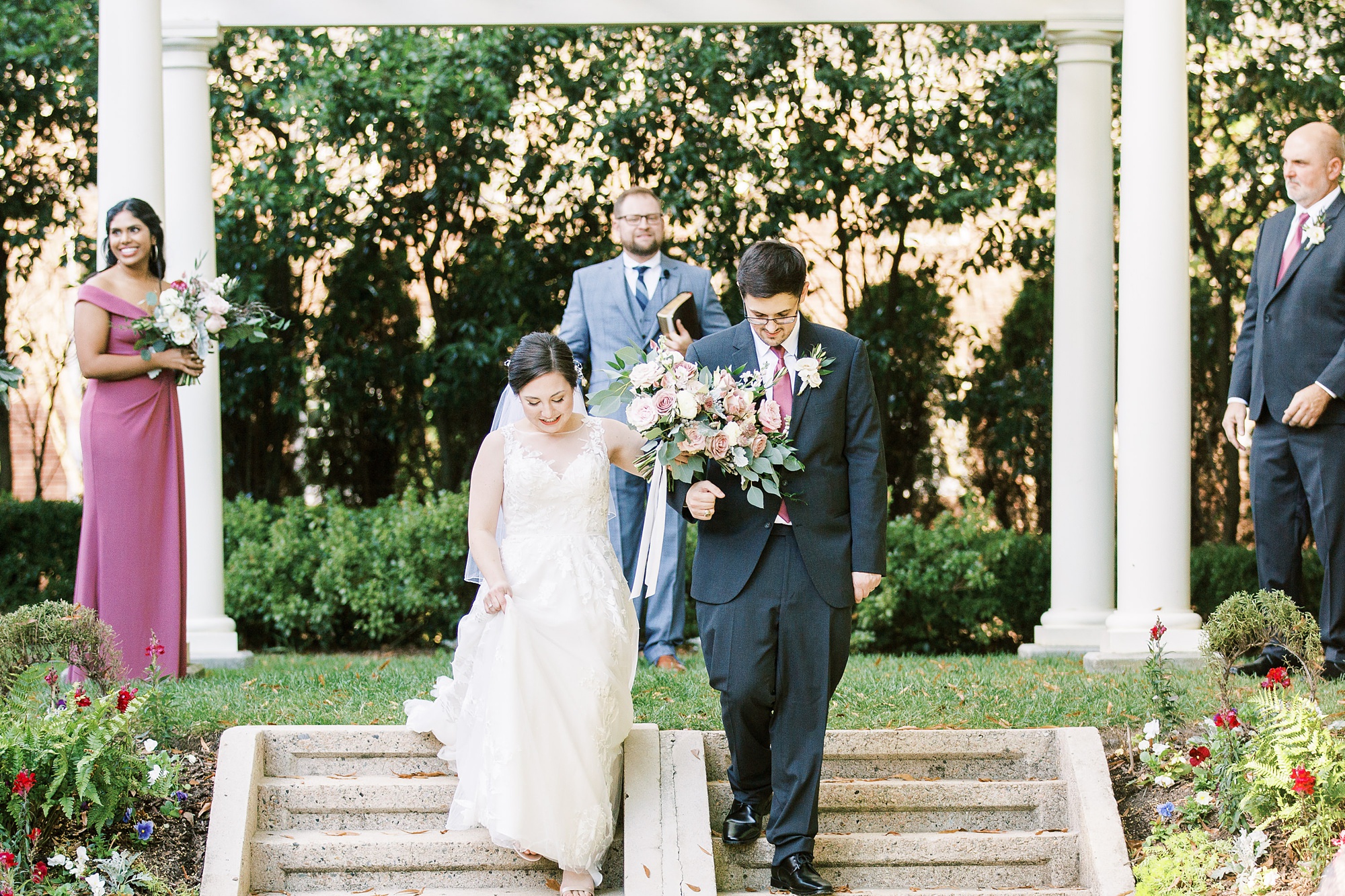 2020 wedding inspiration from Charlotte NC wedding day at Separk Mansion
