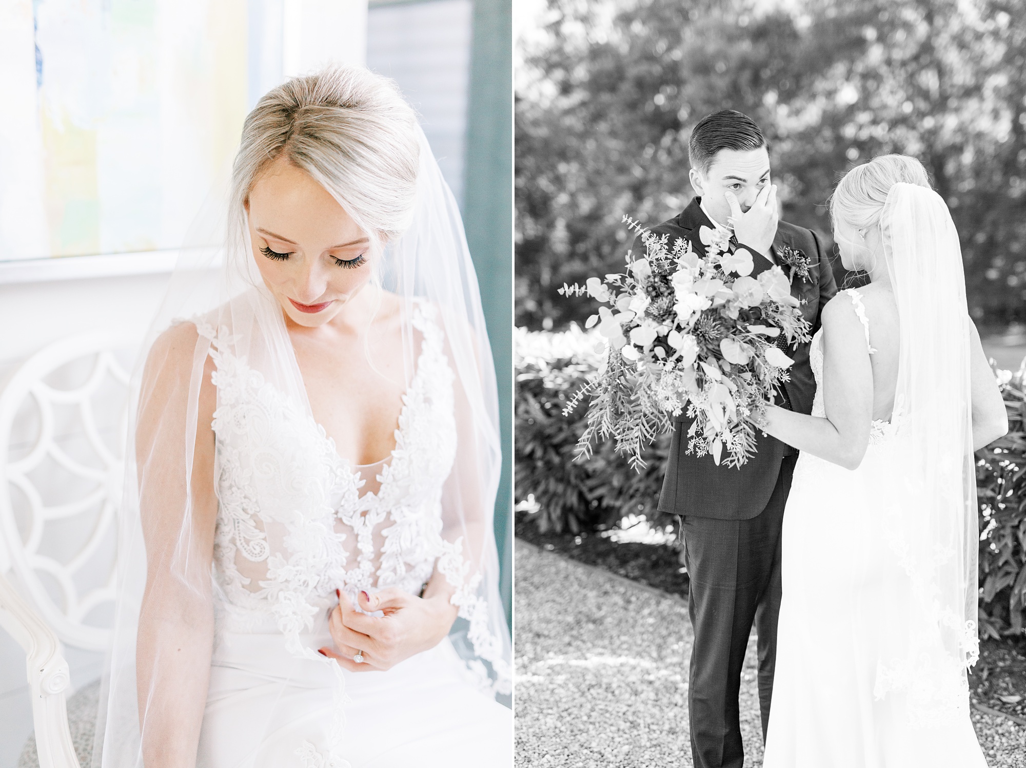 Intimate Andrews Farm elopement for couple with classic details in 2020