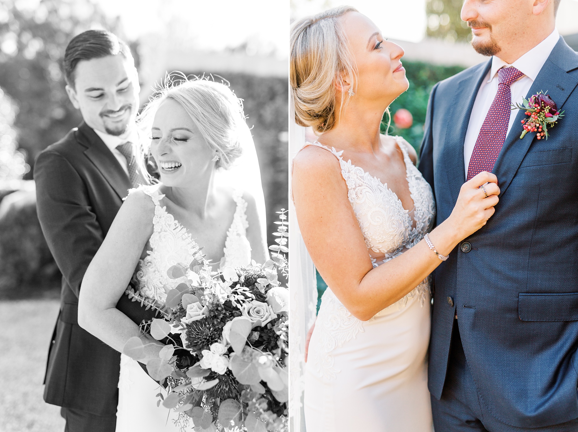 Intimate Andrews Farm elopement for couple with classic details in 2020