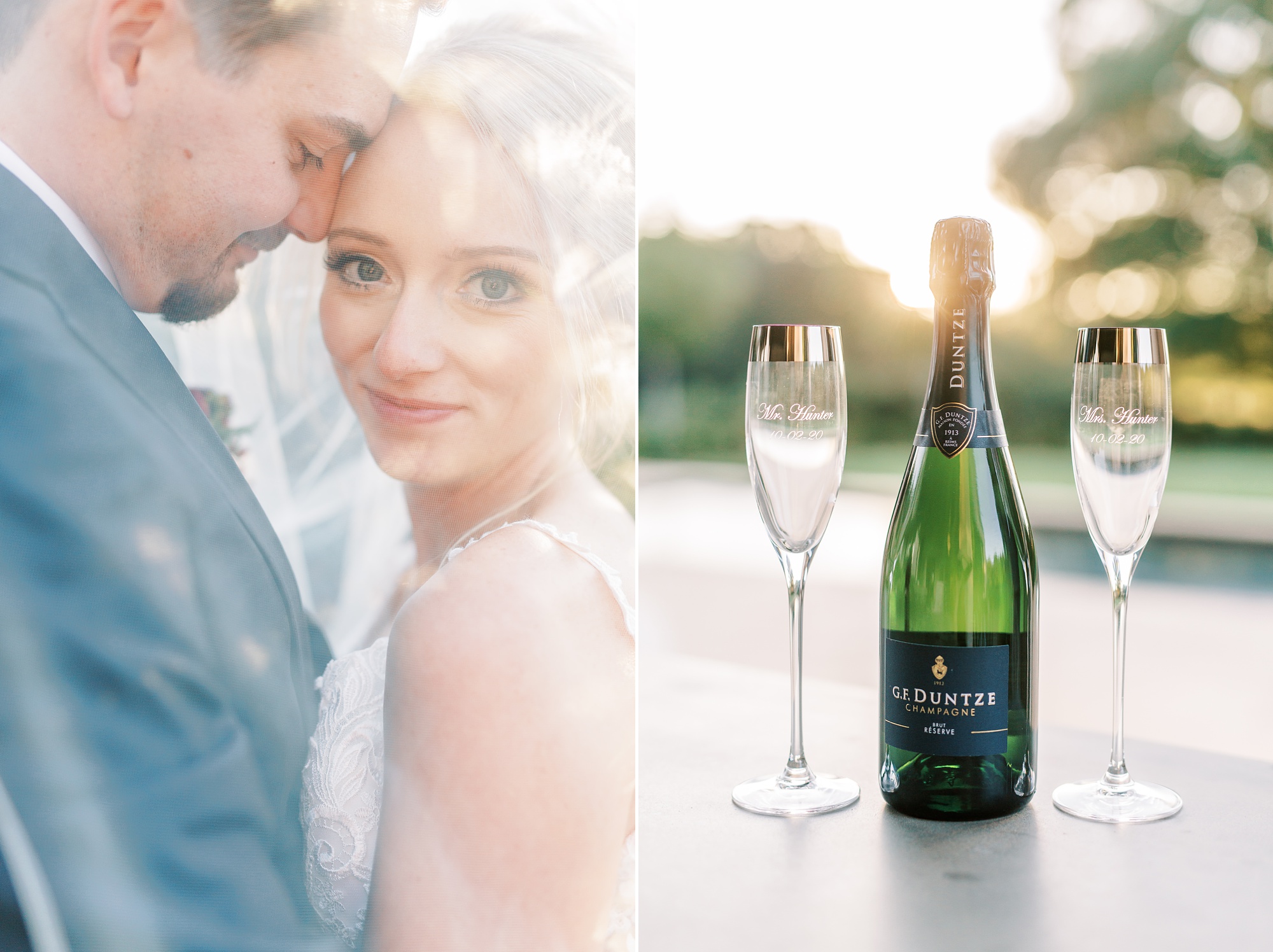 Intimate Andrews Farm elopement for couple with classic details in 2020