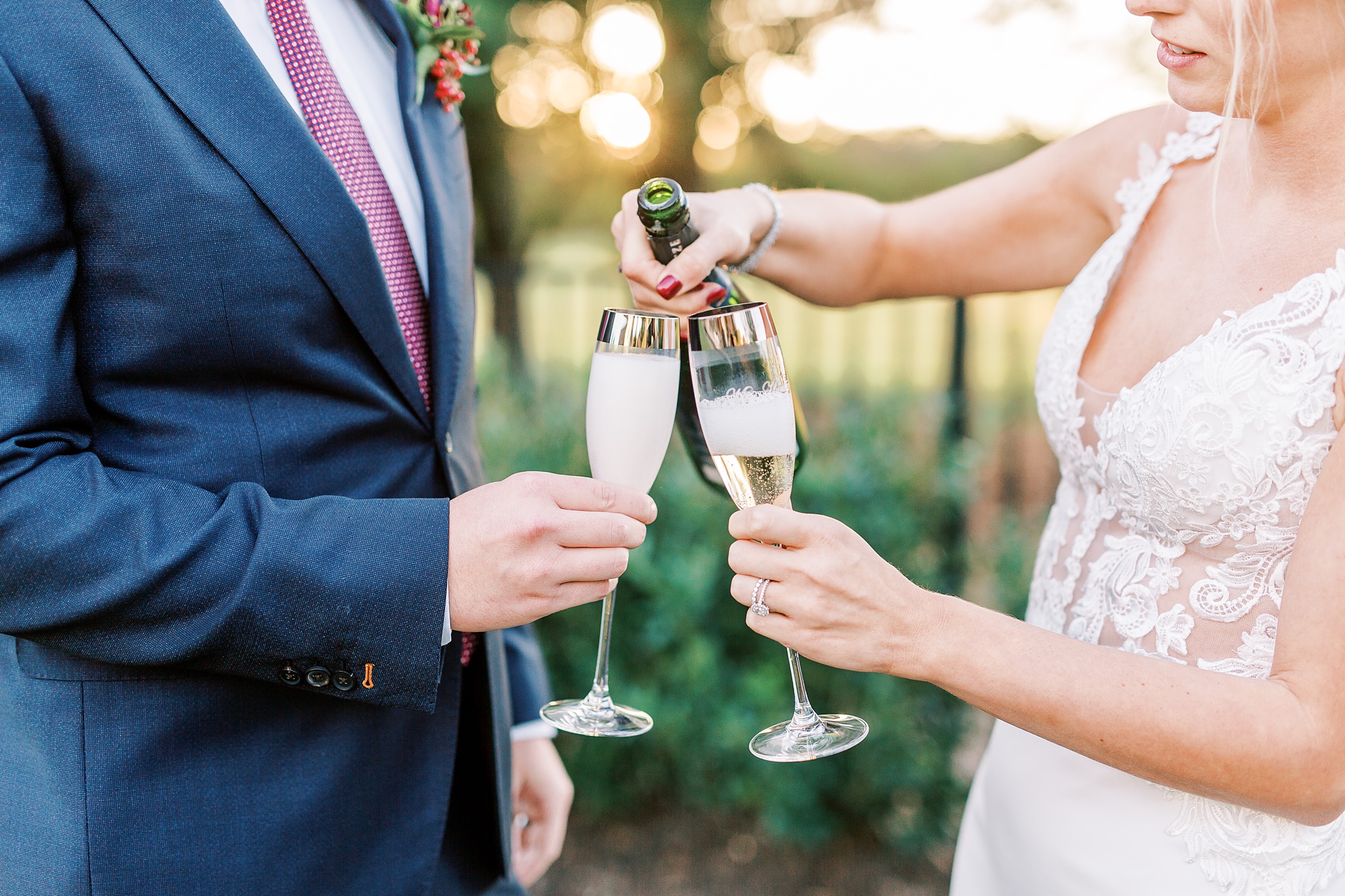 Intimate Andrews Farm elopement for couple with classic details in 2020