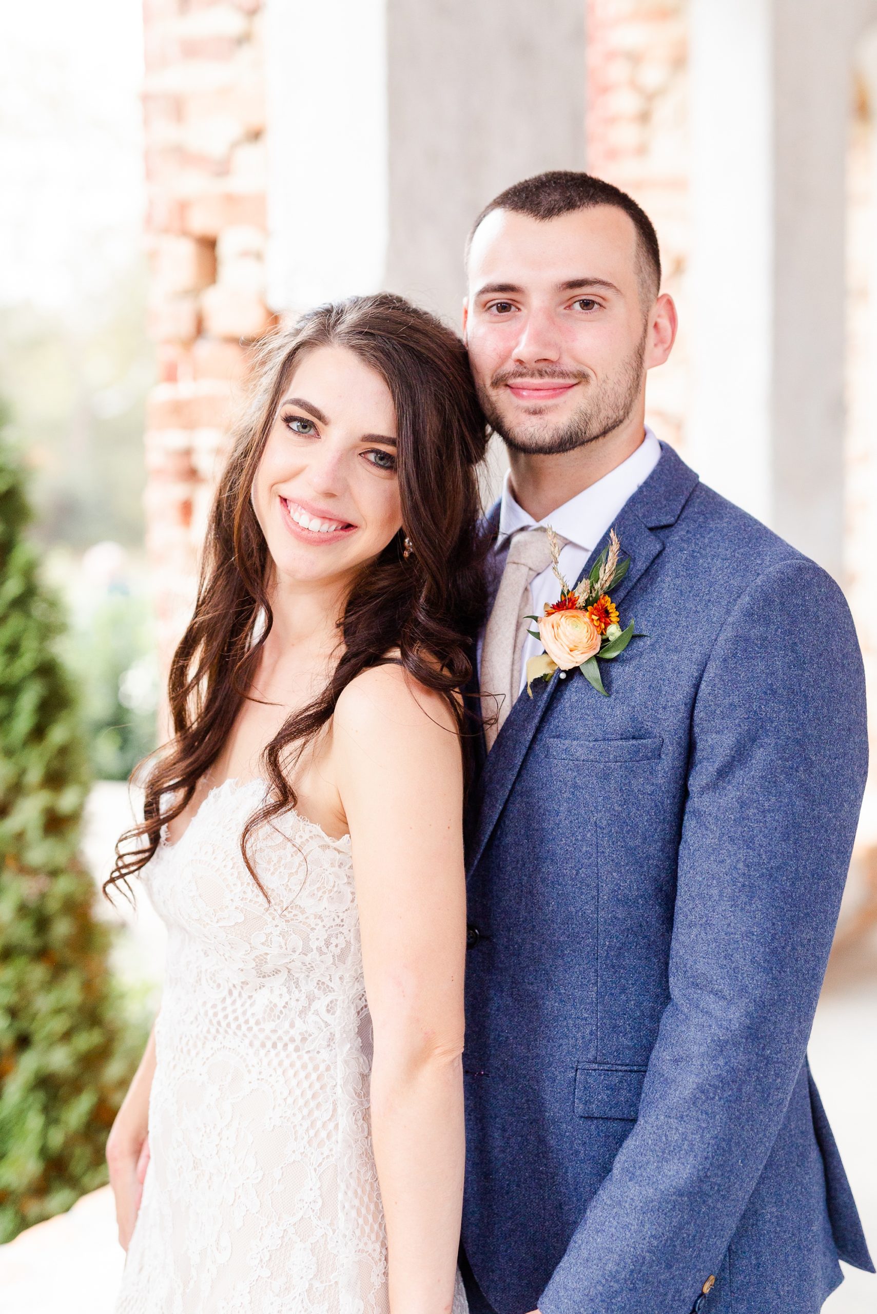 Providence Cotton Mill wedding portraits in Maiden NC