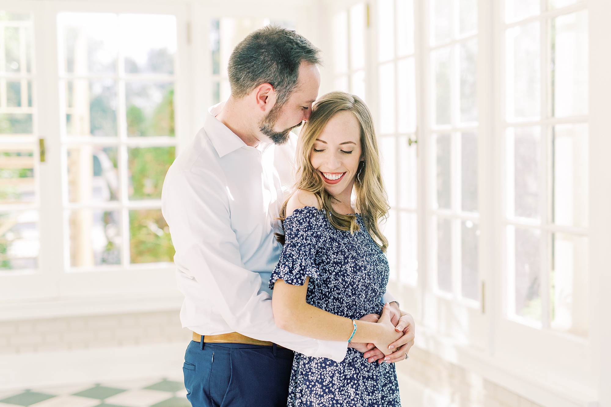 romantic Separk Mansion engagement session