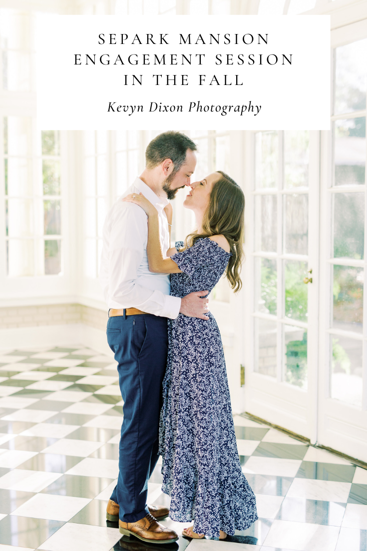Separk Mansion Fall engagement session