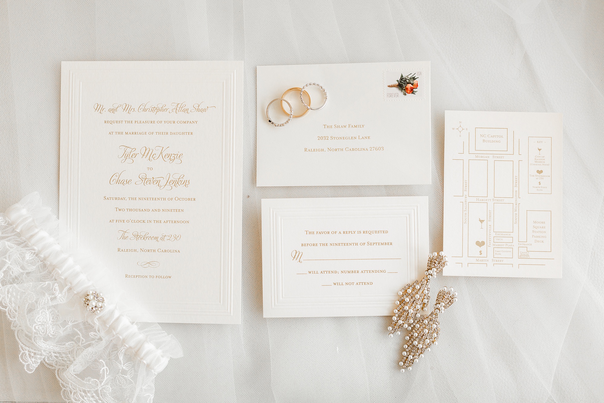 stationery for Stockroom at 230 wedding