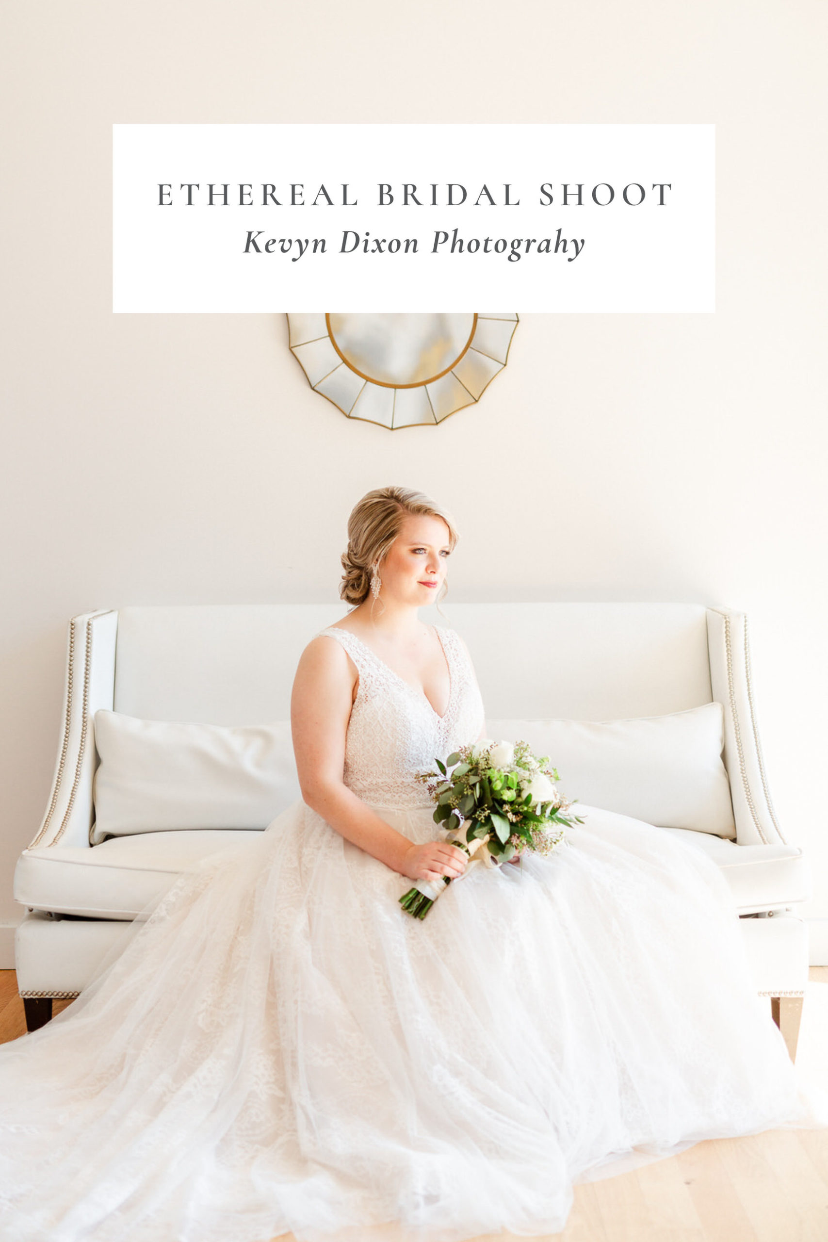 The Glass Box Bridal Portraits with Kevyn Dixon Photography in Raleigh NC