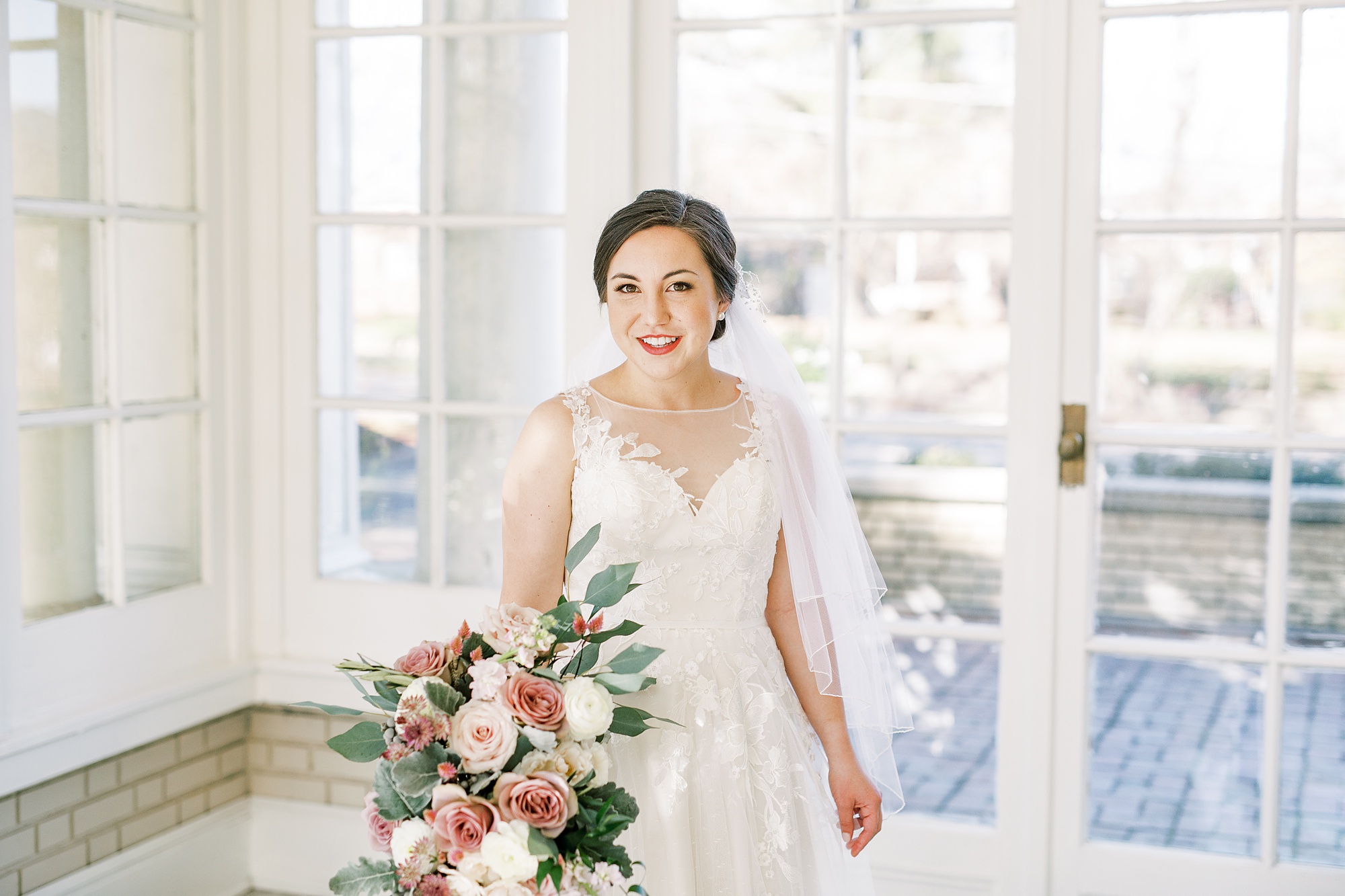 classic bridal portrait at Separk Mansion