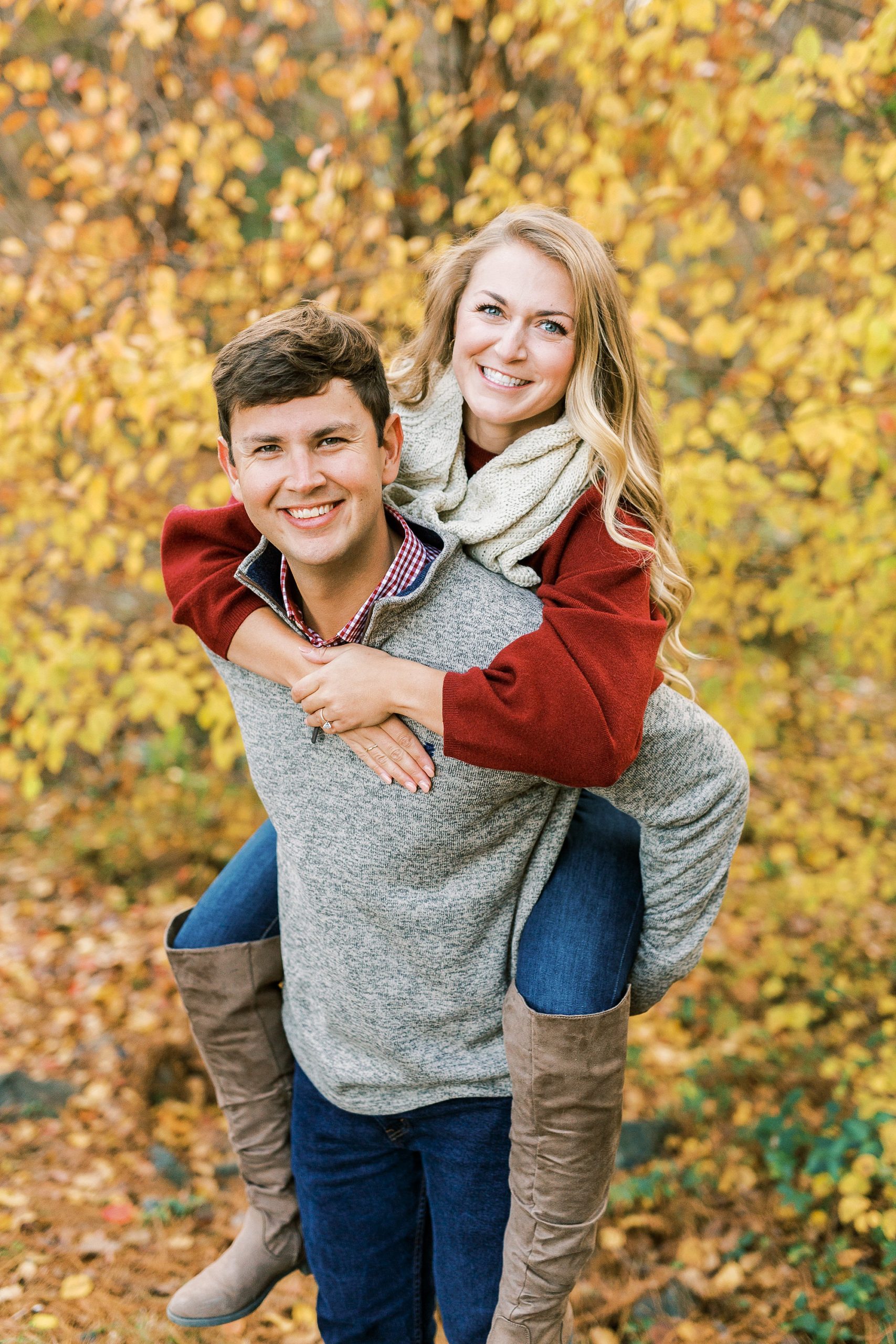 romantic Raleigh NC engagement portraits with Kevyn Dixon Photography