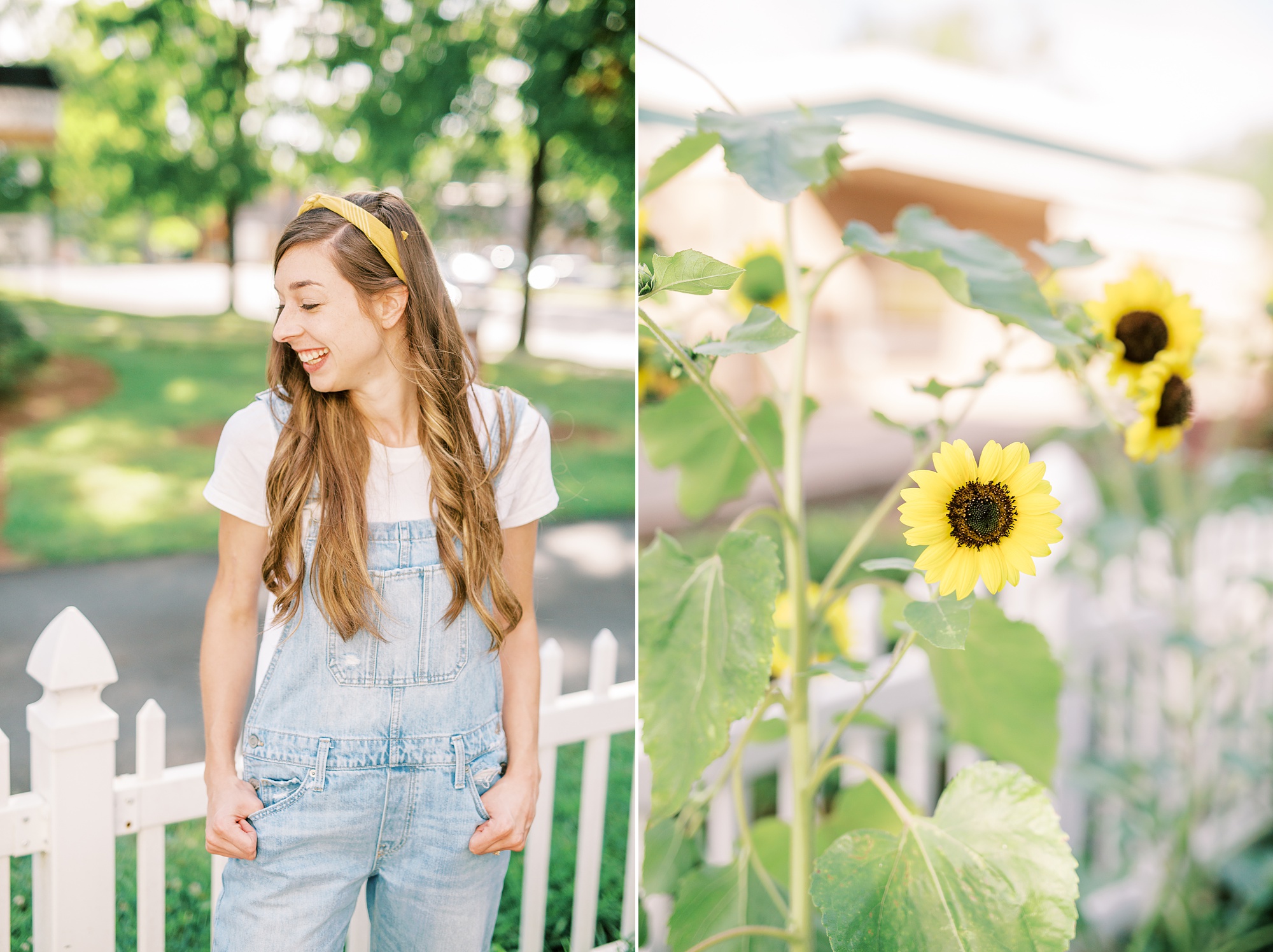 branding portraits in Charlotte NC cafe garden