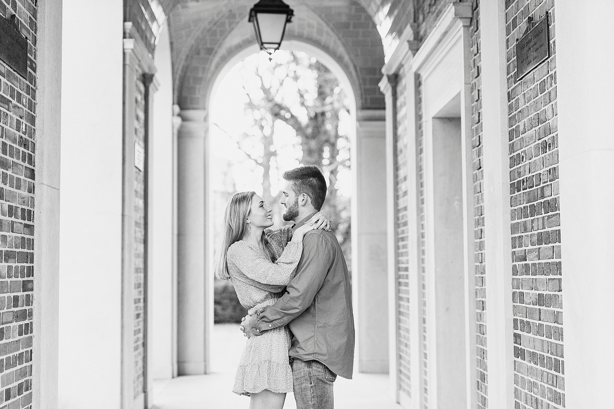 winter Chapel Hill engagement session
