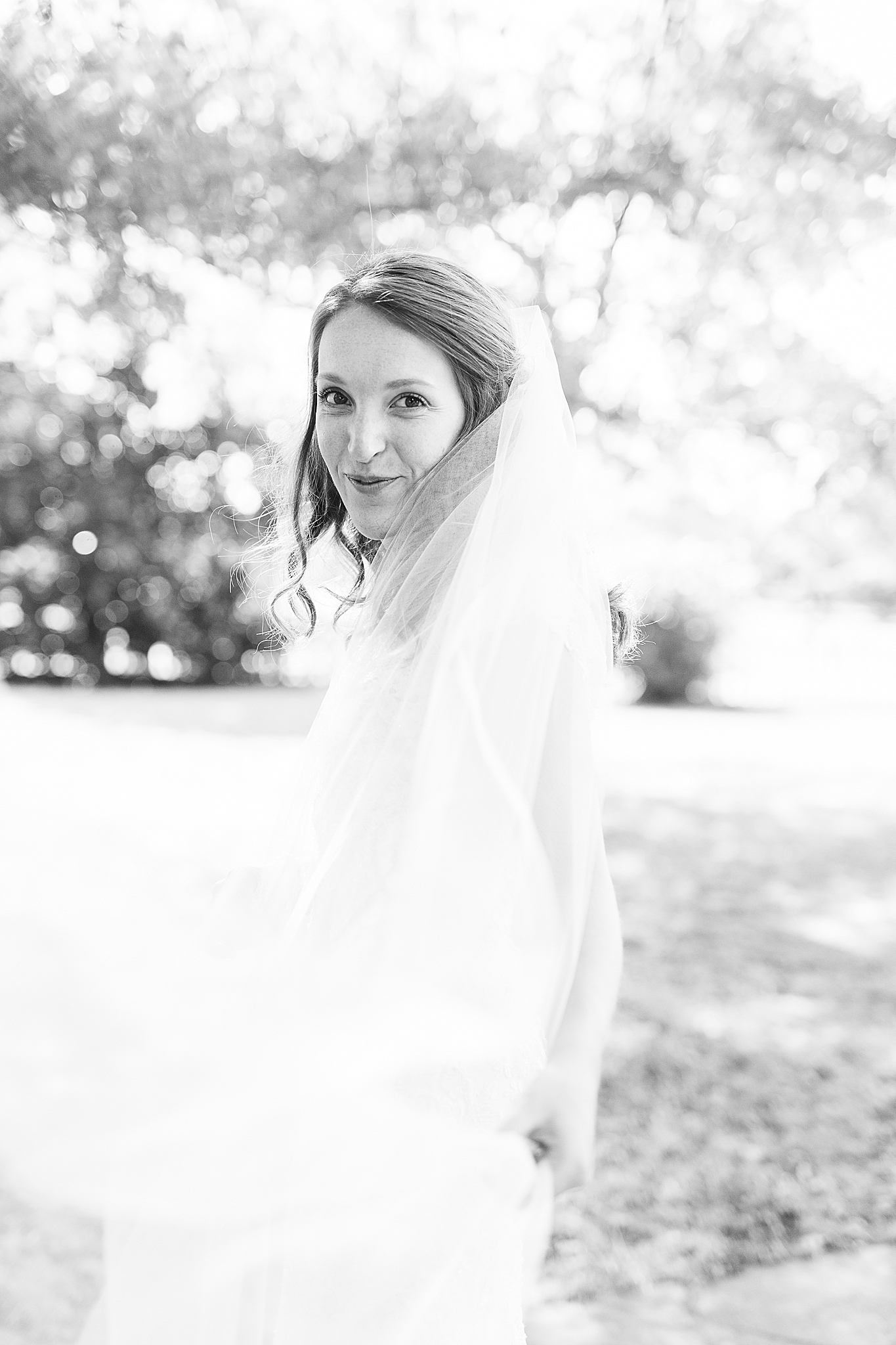 southern bridal portrait in North Carolina
