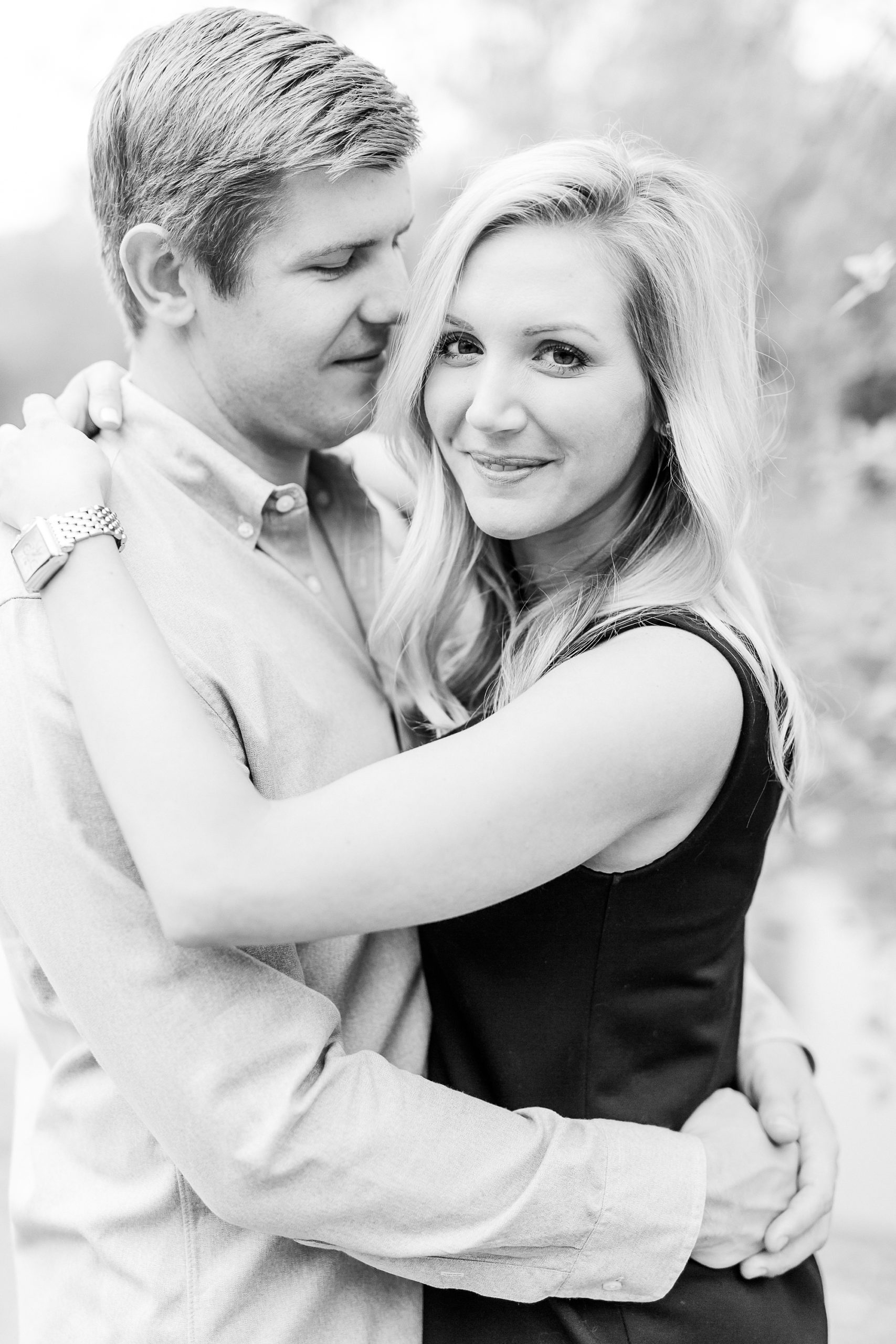 bride and groom pose at Freedom Park