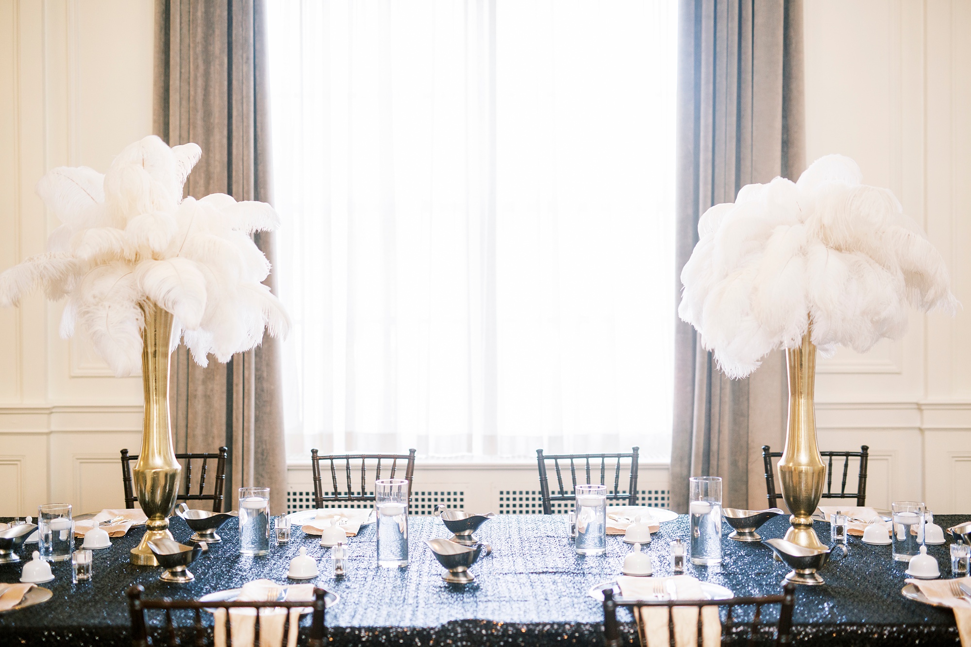 details for Great Gatsby birthday party at The Hotel Concord