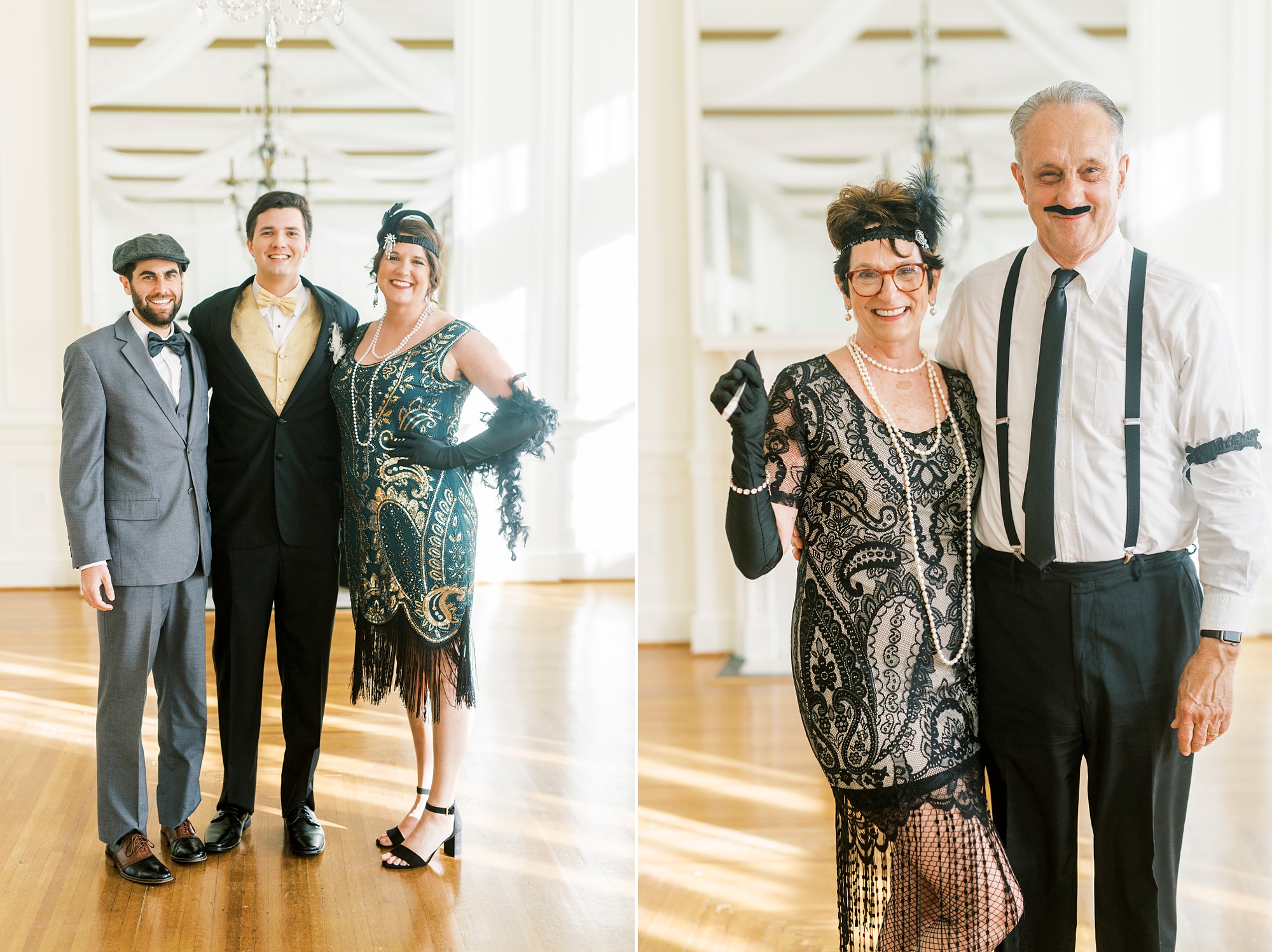 guest of honor poses in tux during birthday party at The Hotel Concord
