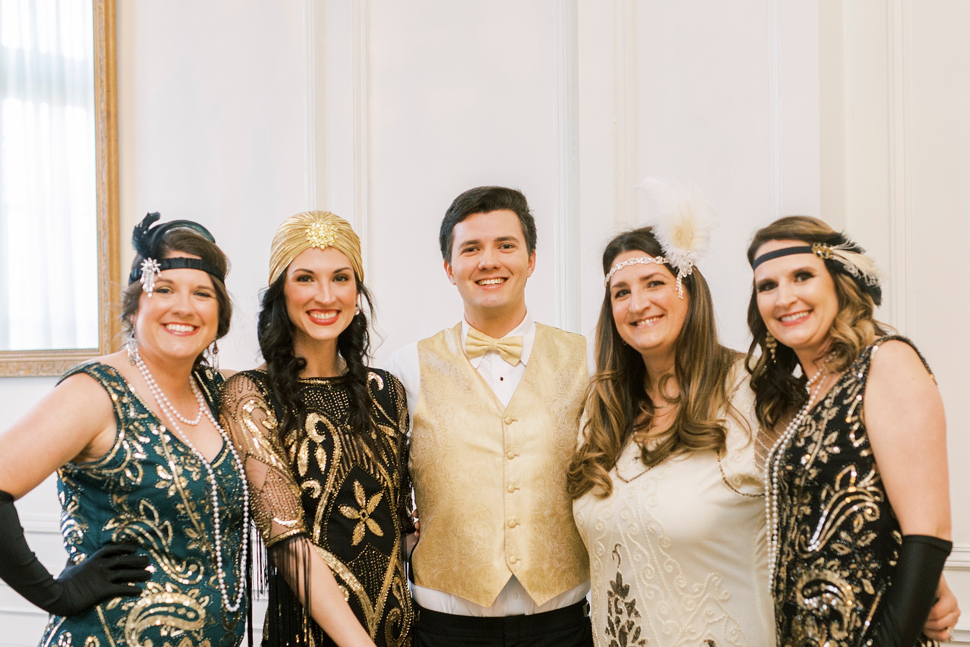 birthday celebration in Great Gatsby style