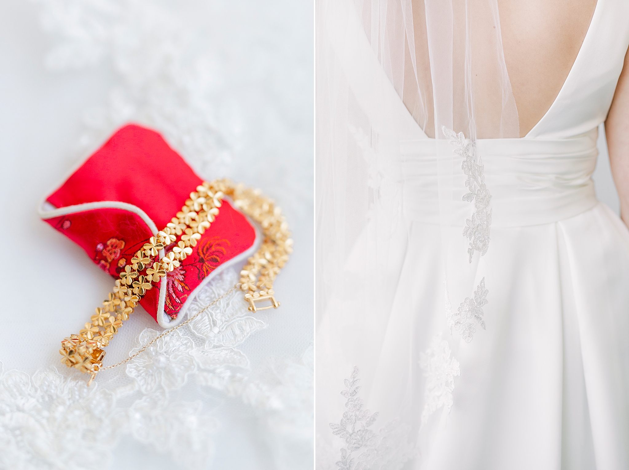 bride's details for intimate Green Park Inn wedding