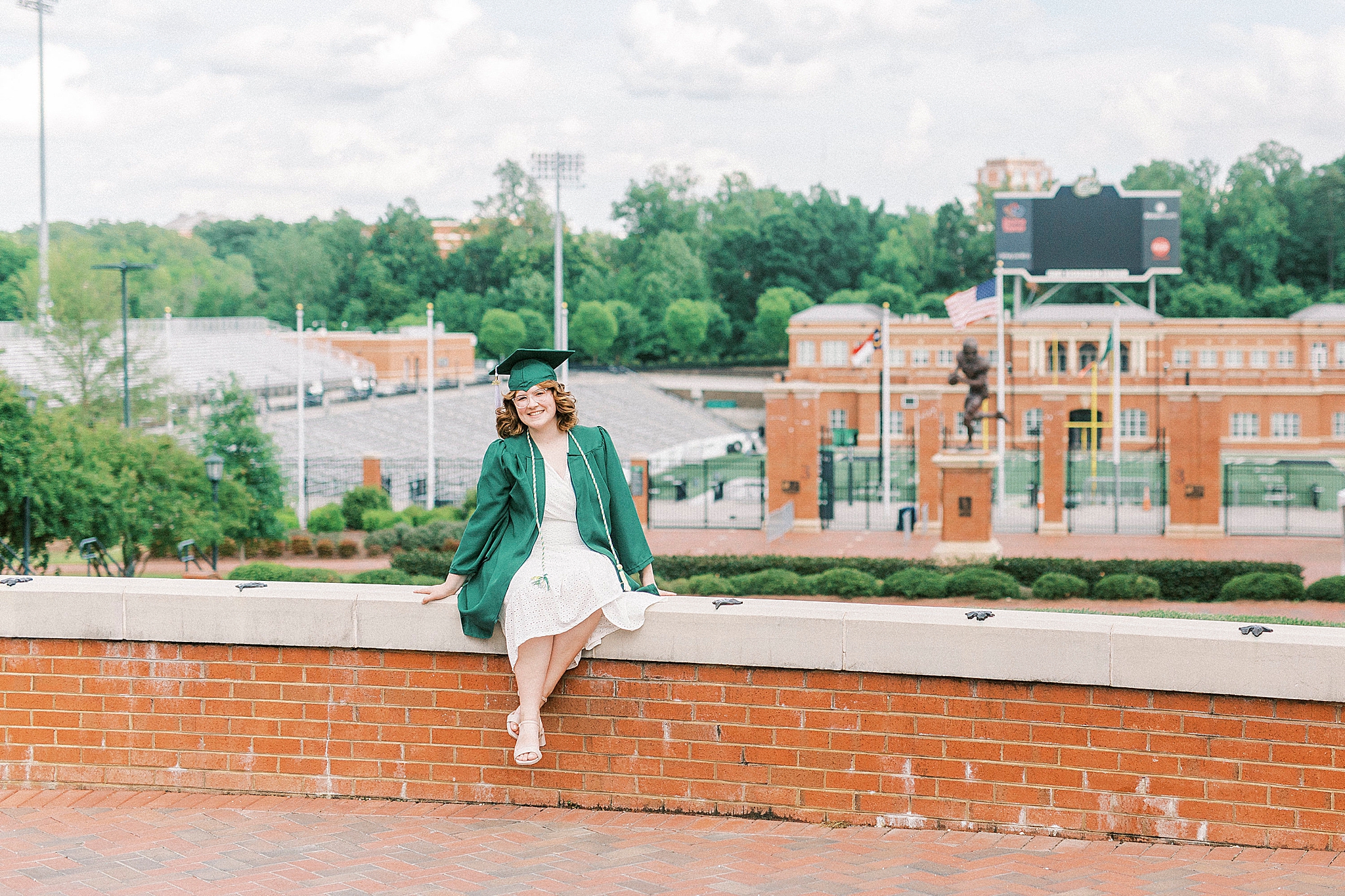 college senior pictures at UNCC