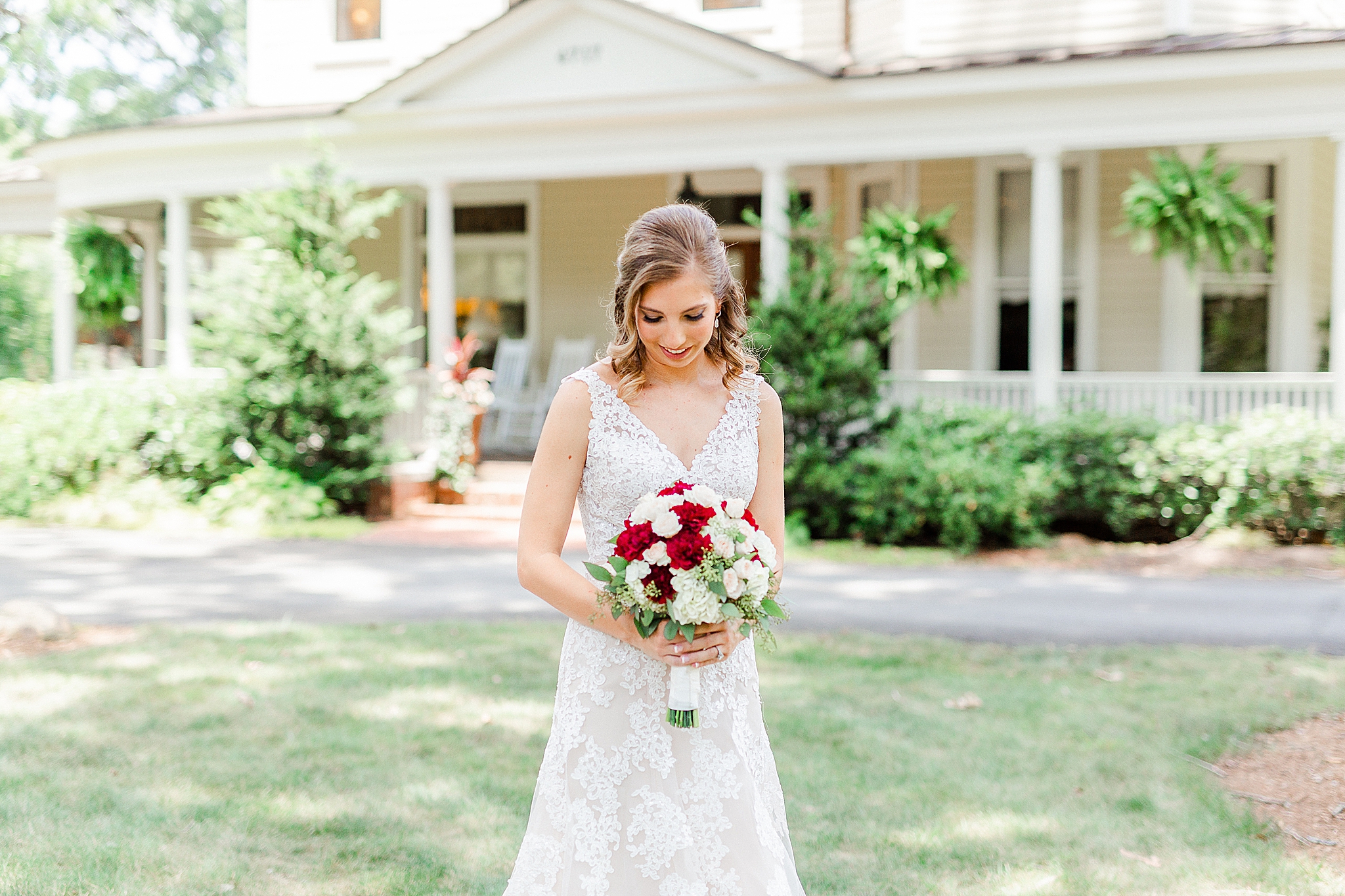 Alexander Homestead bridal portraits
